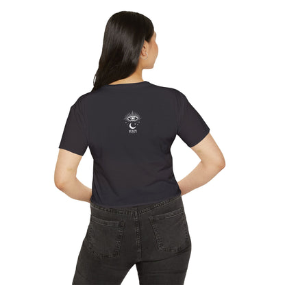 Corporate Dropout Crop Top — Gothic Festival Women's Crop Tee