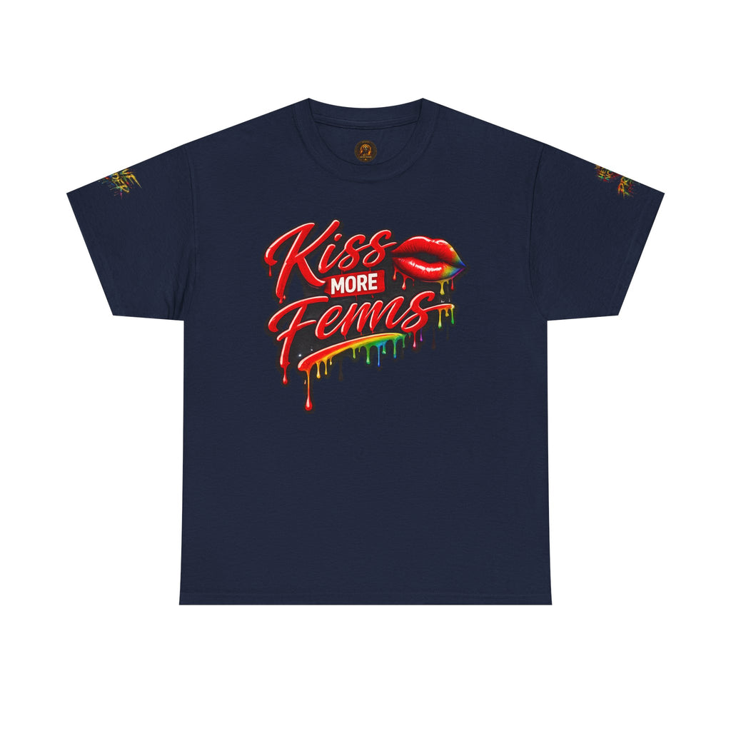 Kiss More Fems Pride Tee | Hexa Noir Pride '26 Collection
