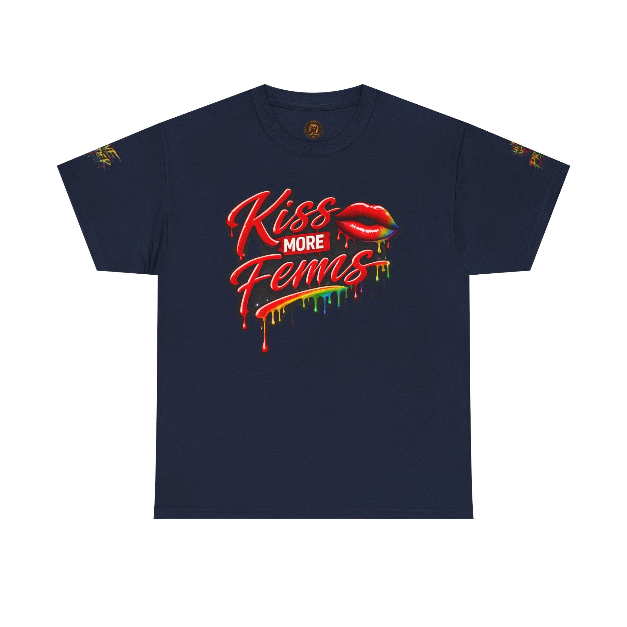 Kiss More Fems Pride Tee | Hexa Noir Pride '26 Collection
