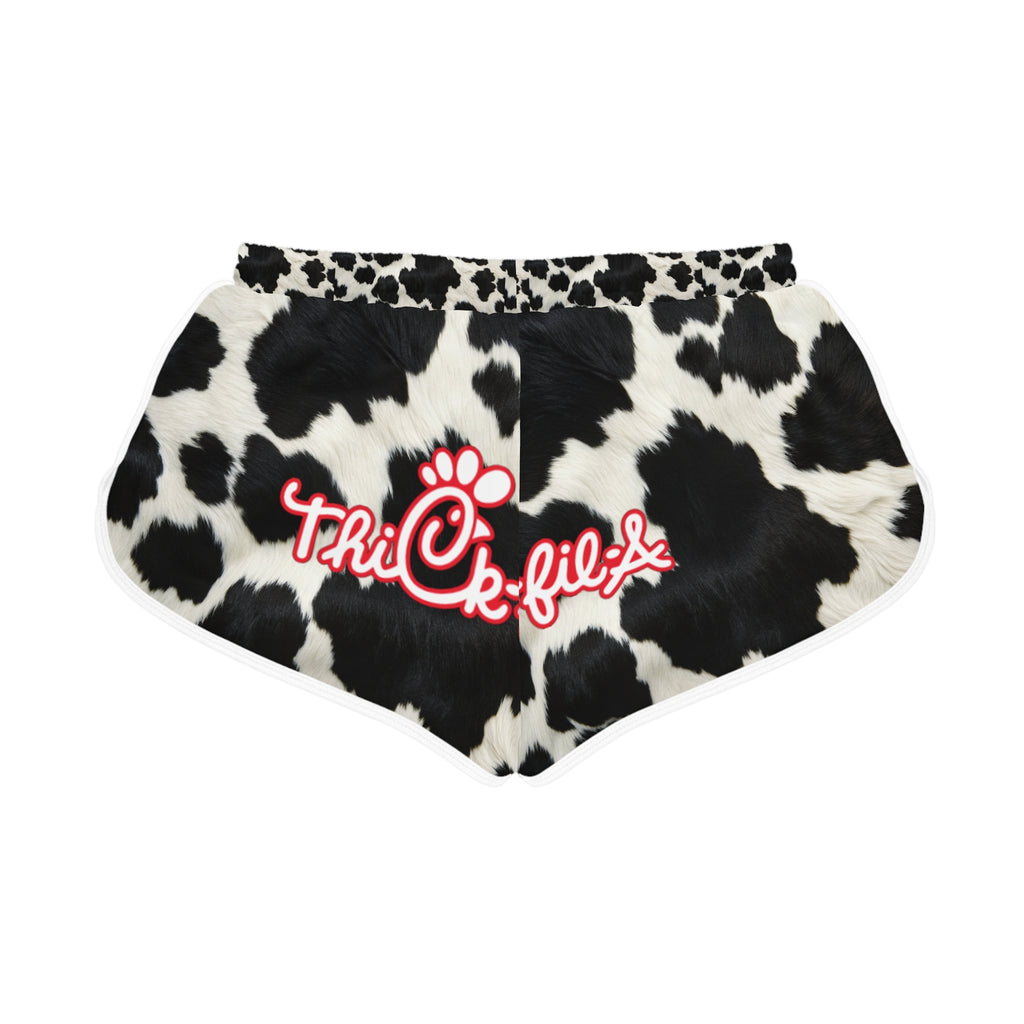 Thick & Filthy Cow Print Shorts