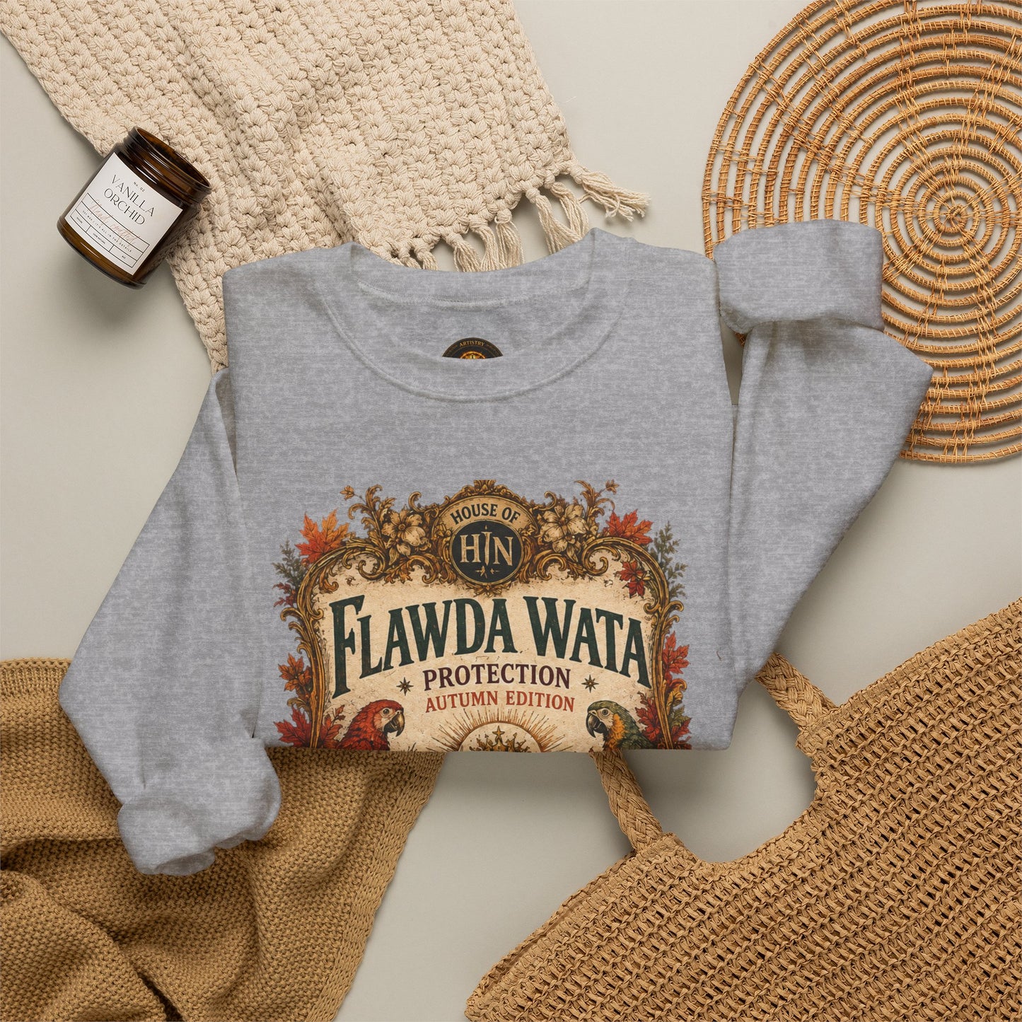 Hexa Noir Flawda Wata Fall Herbal Apothecary  Design