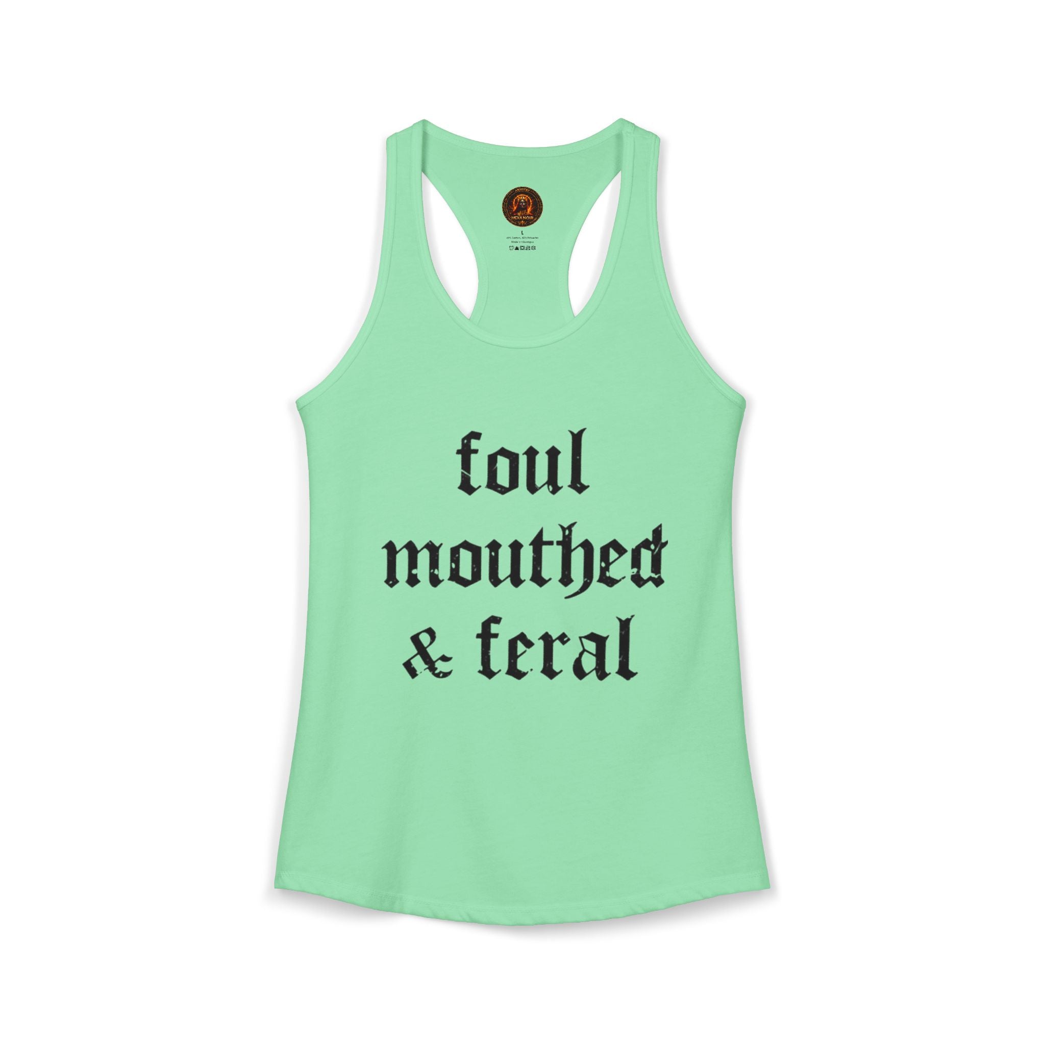 Noir Racerback Tank