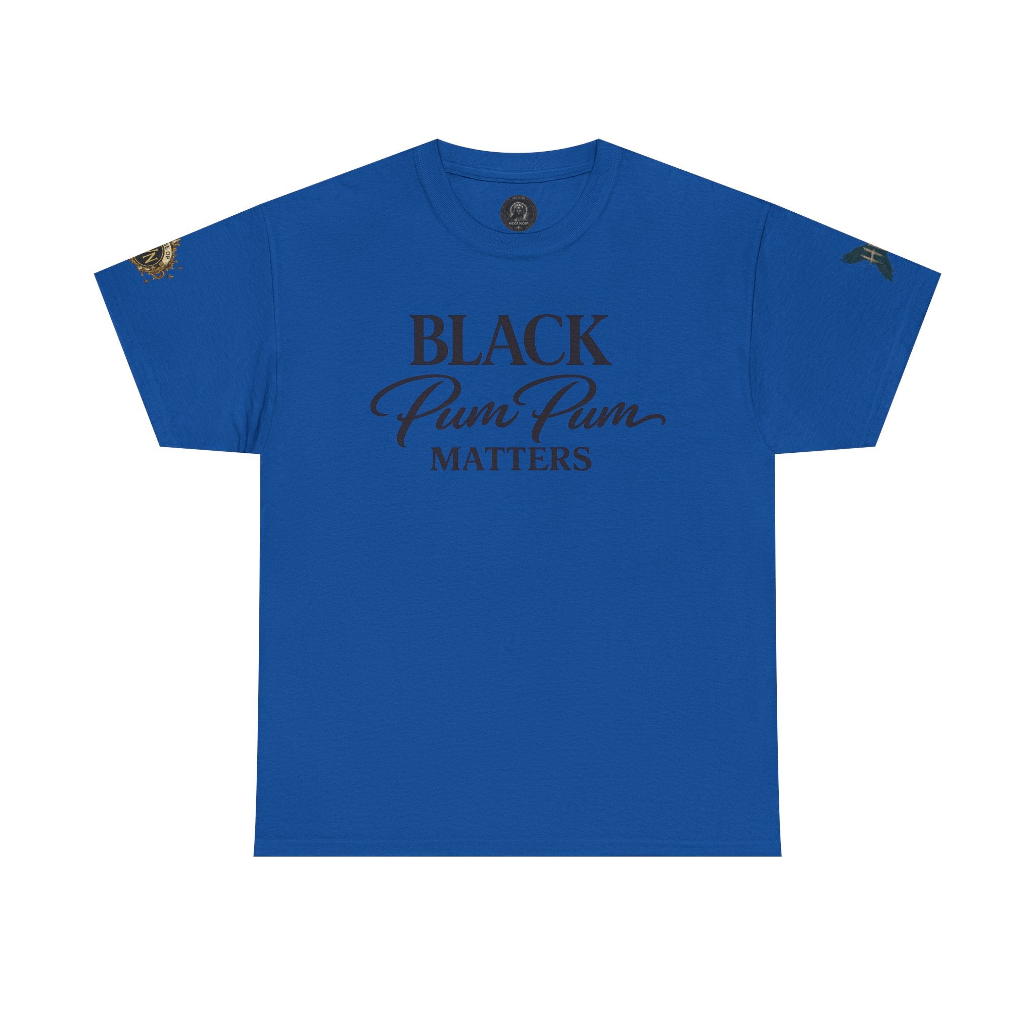 House of H/N Tee BLACK PUM PUM MATTERS