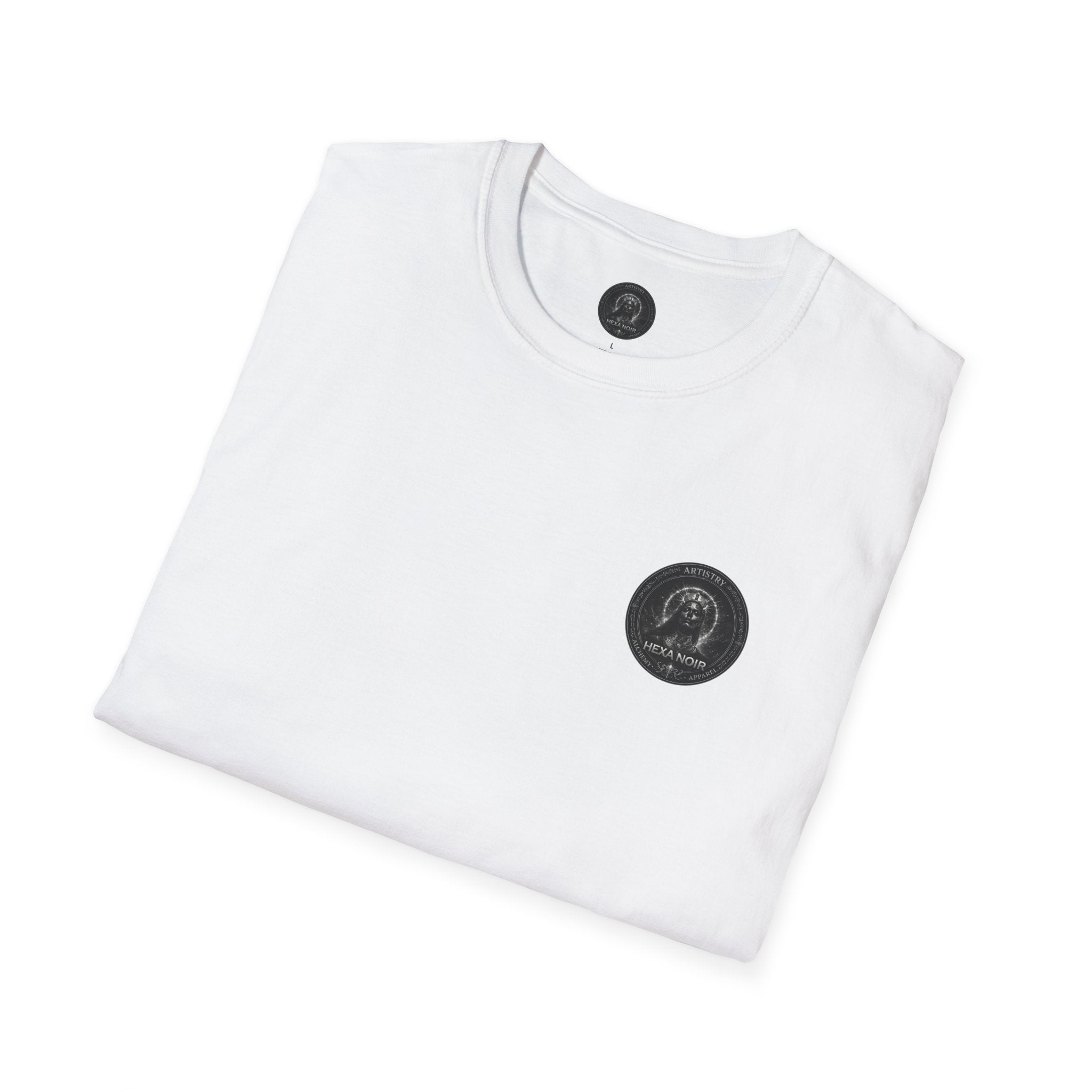 Compass Rose Vintage Nautical Back Print Unisex Graphic Tee
