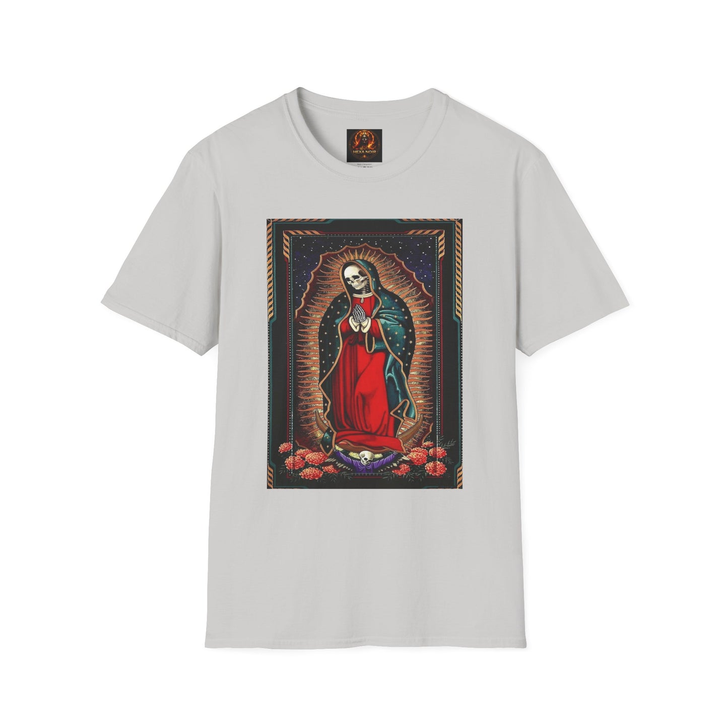 Día de los Muertos Skeleton Virgin T-Shirt, Softstyle Unisex Tee