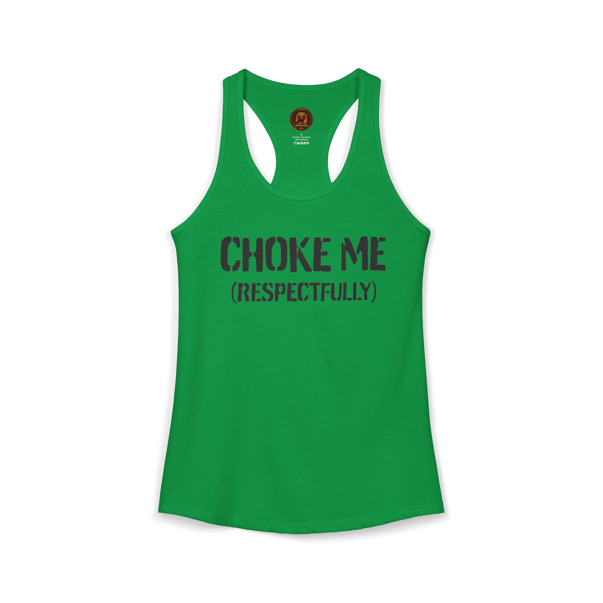 HΞXA Racerback Tank – Black