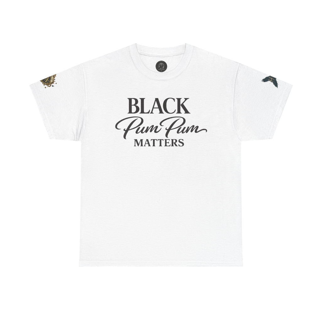 House of H/N Tee BLACK PUM PUM MATTERS