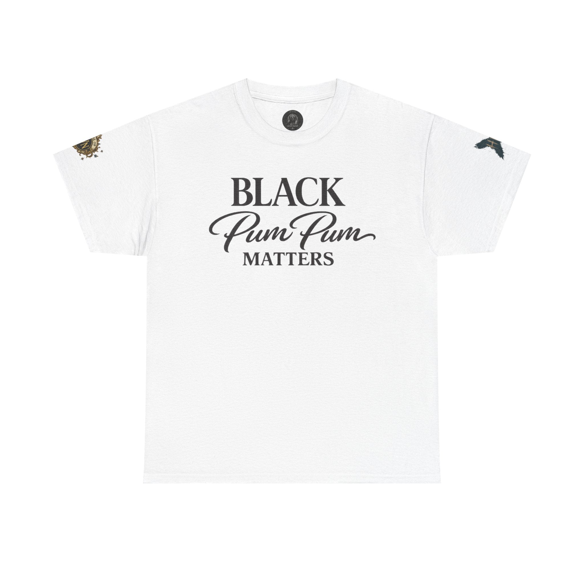 House of H/N Tee BLACK PUM PUM MATTERS