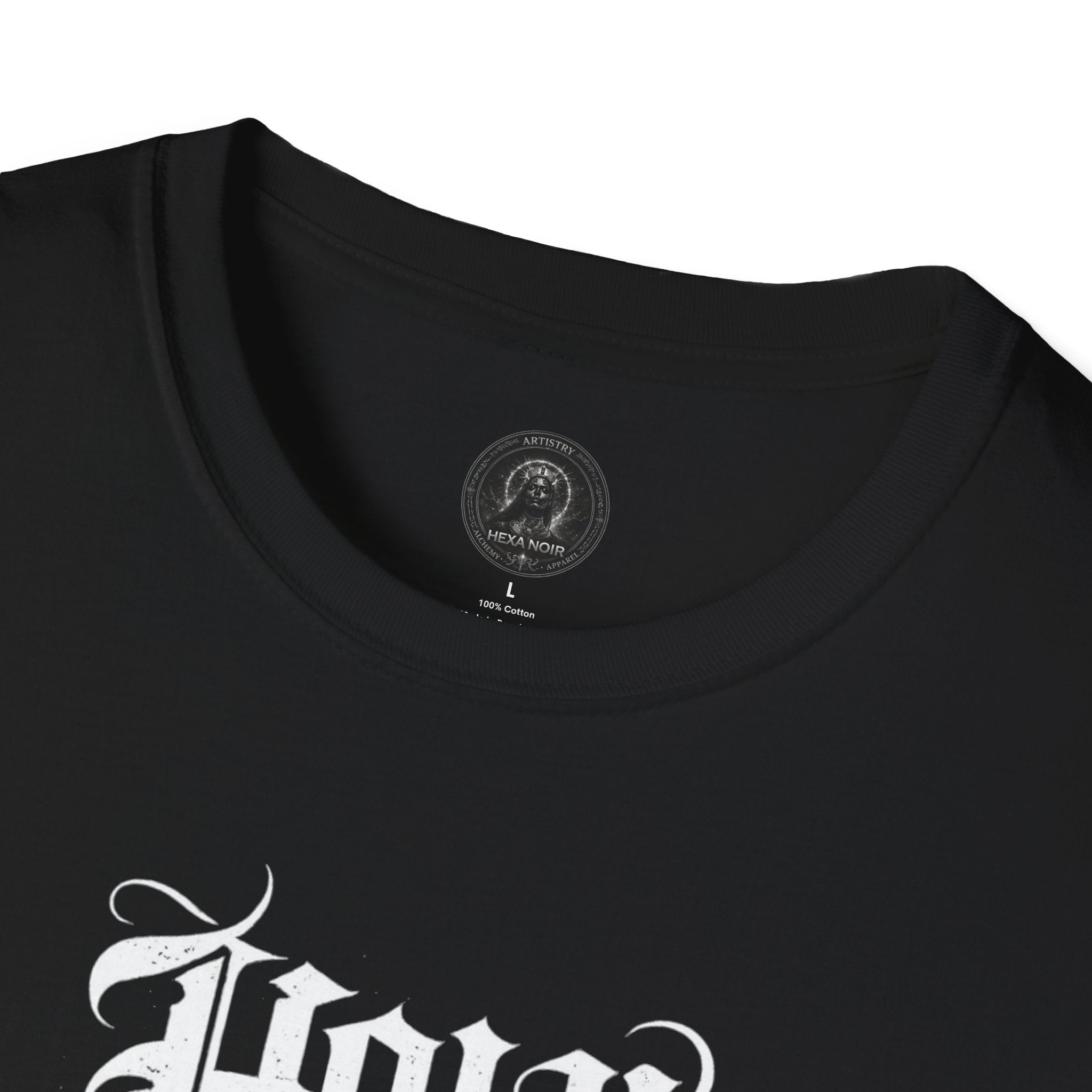 Sacred Mary Outline Minimalist Madonna T-Shirt