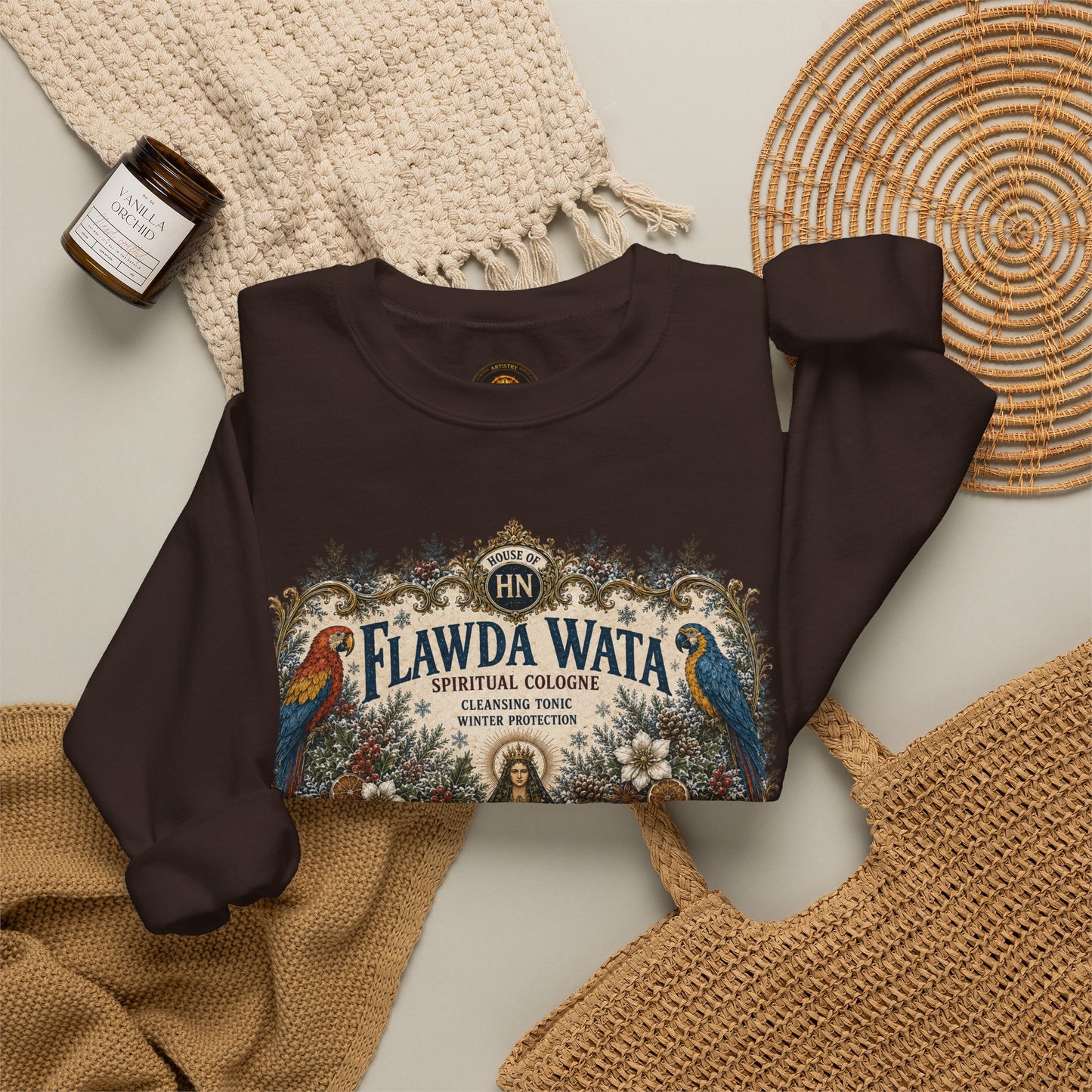 Hexa Noir Flawda Wata Winter Herbal Apothecary Design