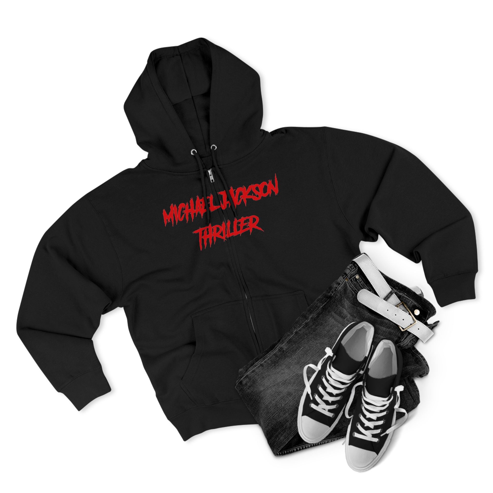 Thriller Vibes Zip Hoodie