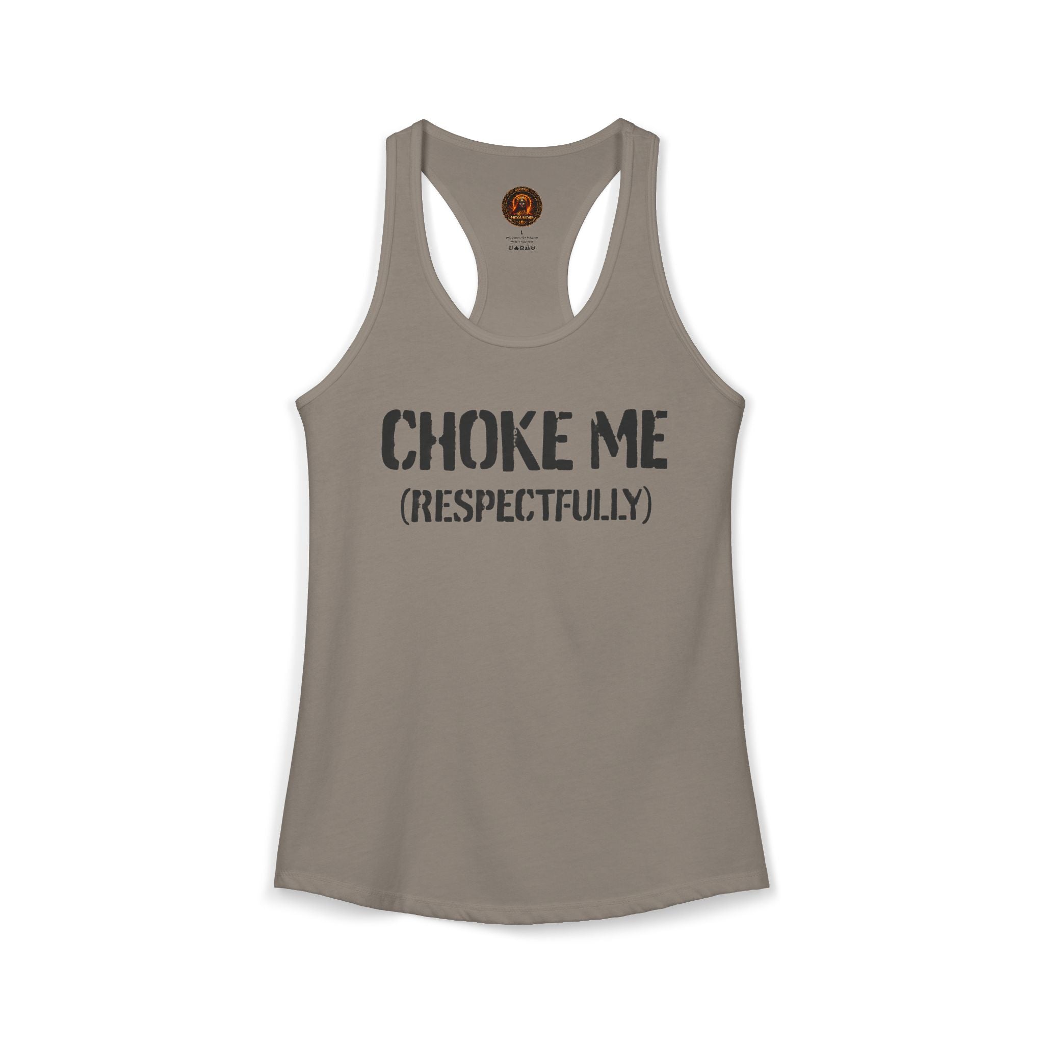 HΞXA Racerback Tank – Black