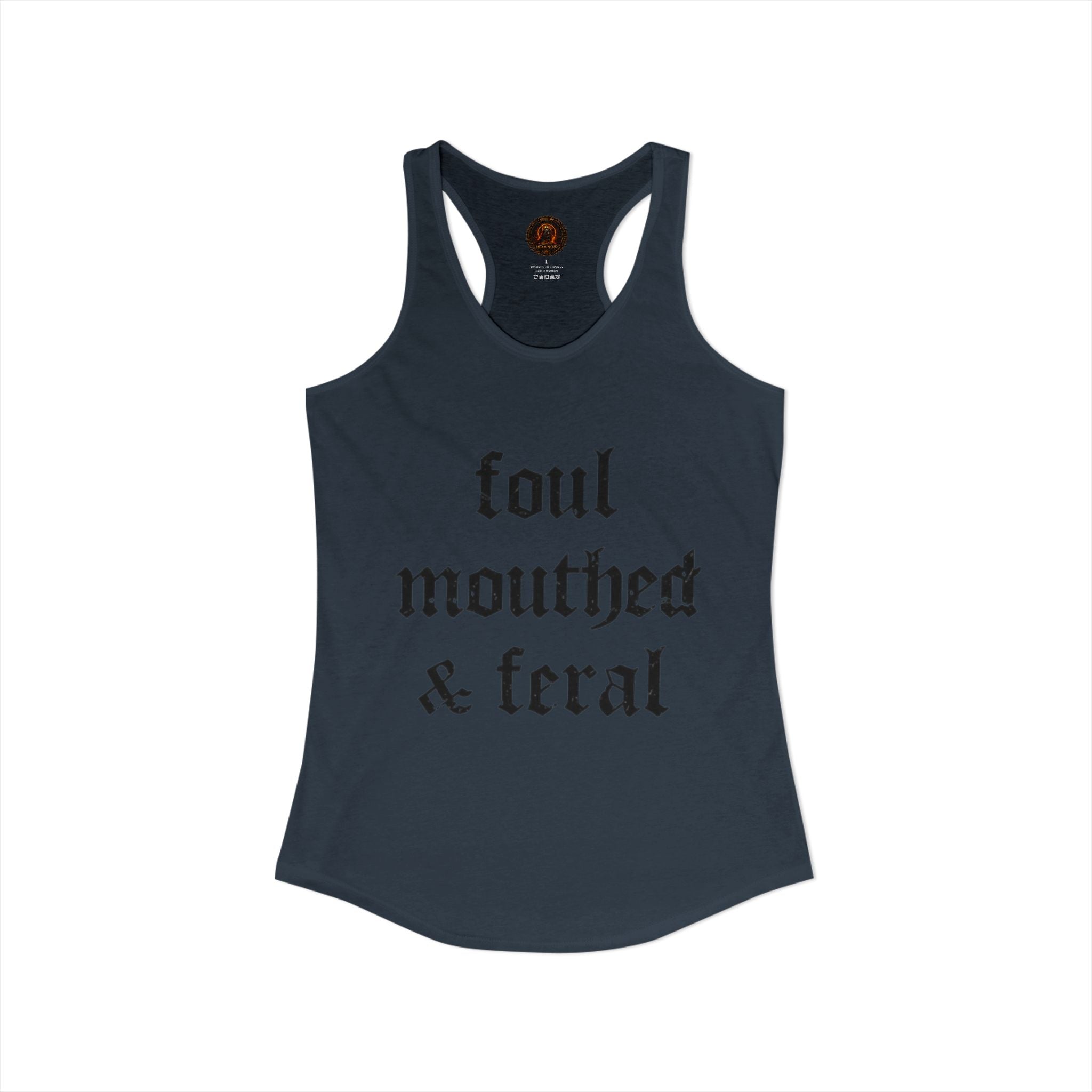 Noir Racerback Tank