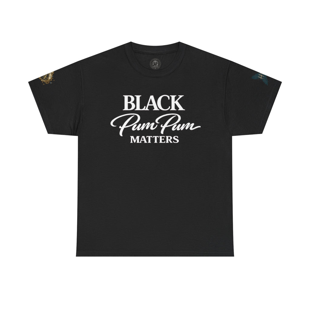 House of H/N Tee BLACK PUM PUM MATTERS