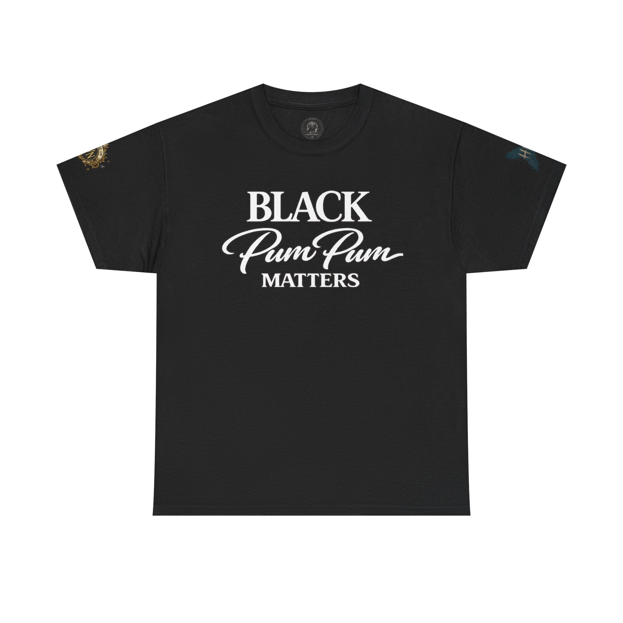 House of H/N Tee BLACK PUM PUM MATTERS