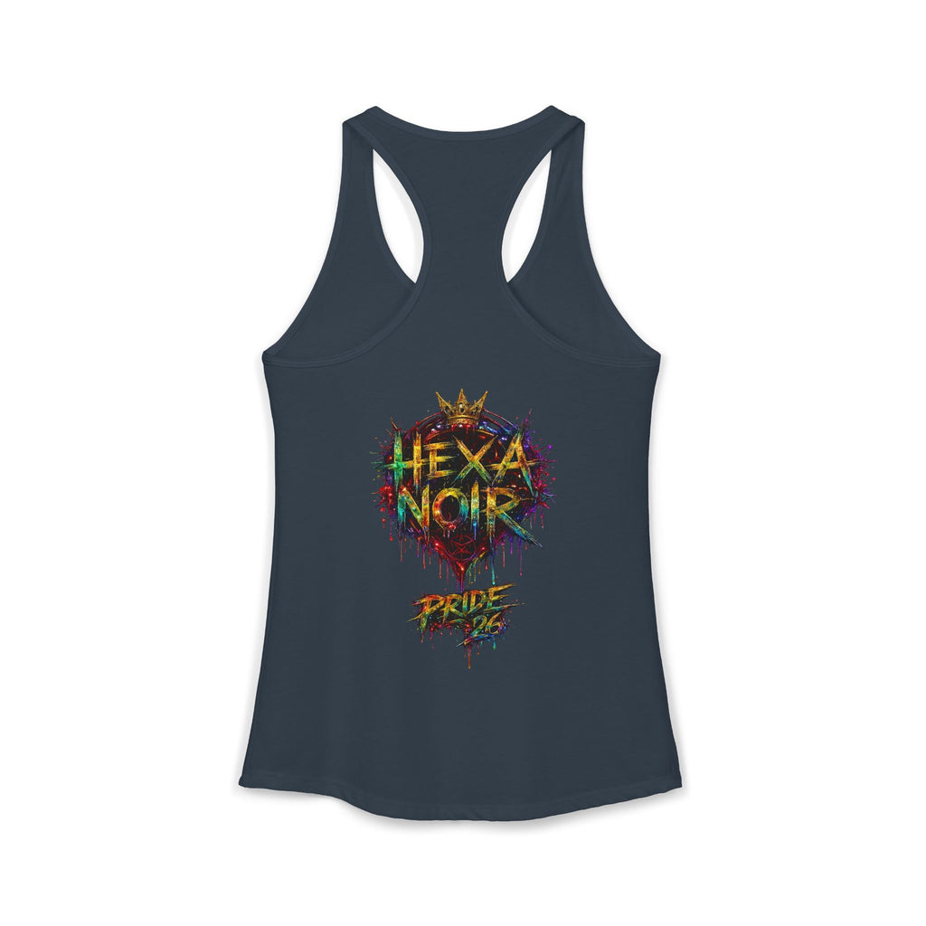 Kiss More Doms Pride Razorback Tank | Hexa Noir Pride '26