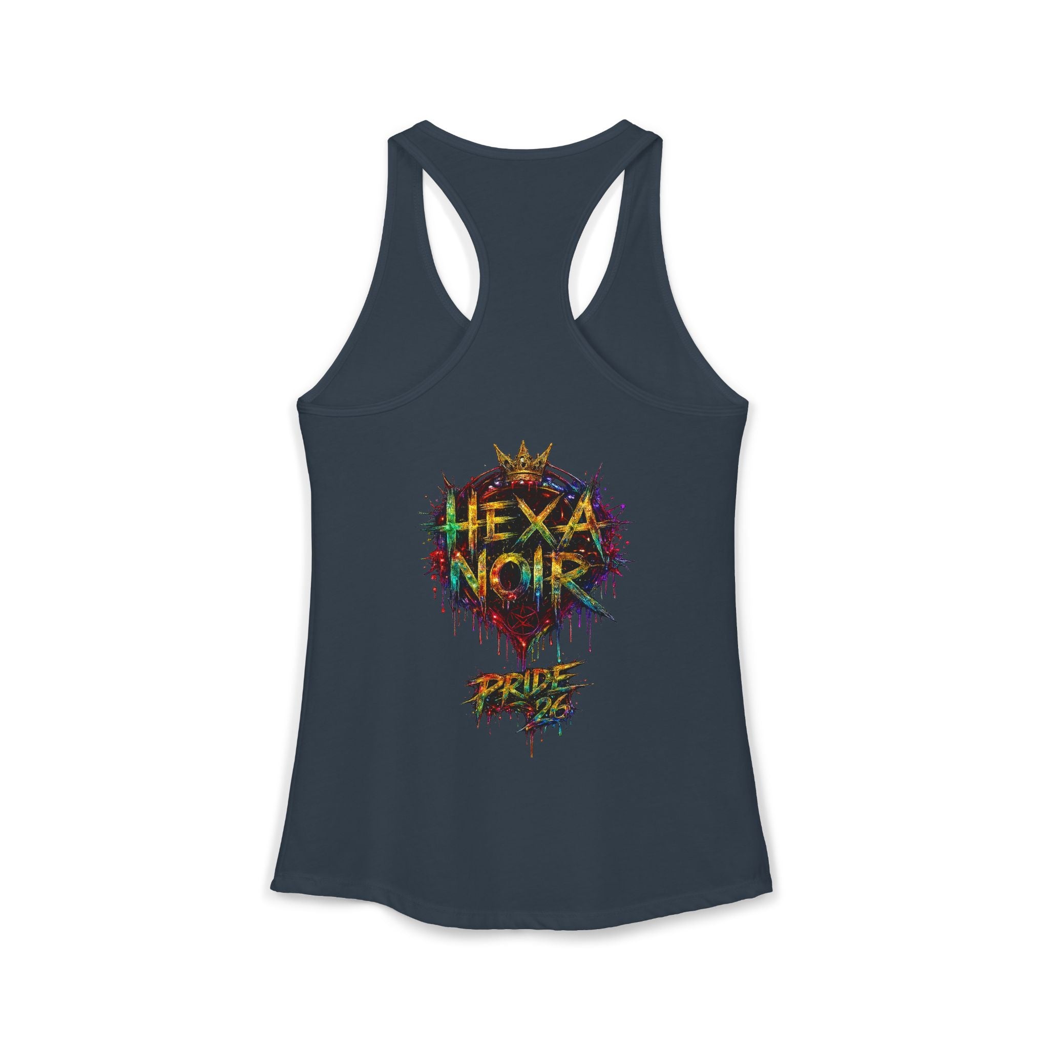 Kiss More Doms Pride Razorback Tank | Hexa Noir Pride '26