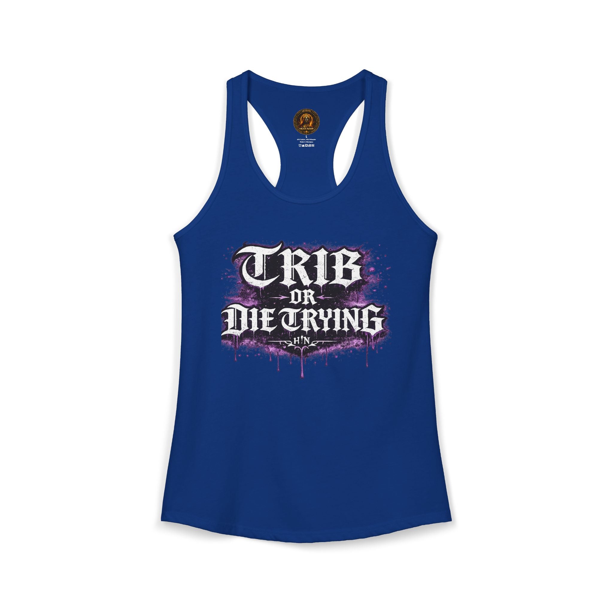 TRIB OR DIE TRYING | Queer Goth Pride Tank