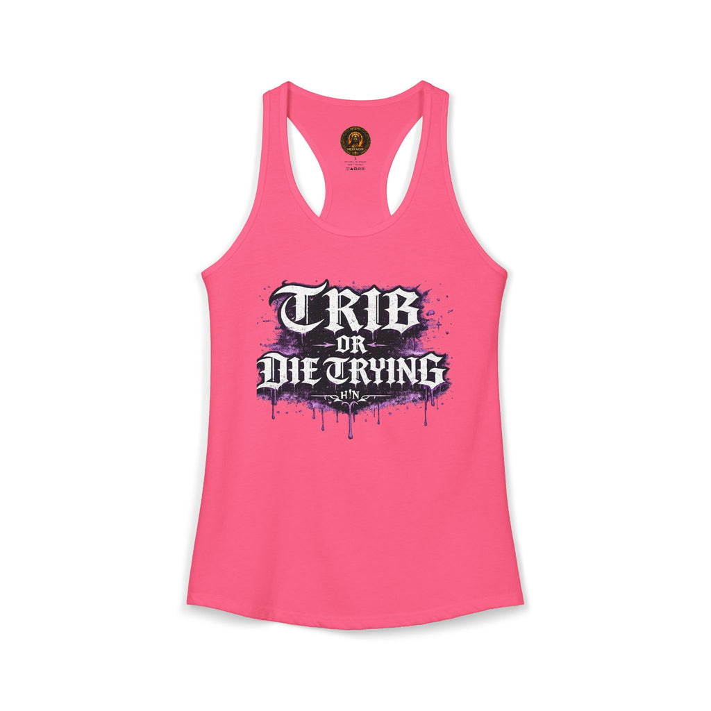 TRIB OR DIE TRYING | Queer Goth Pride Tank
