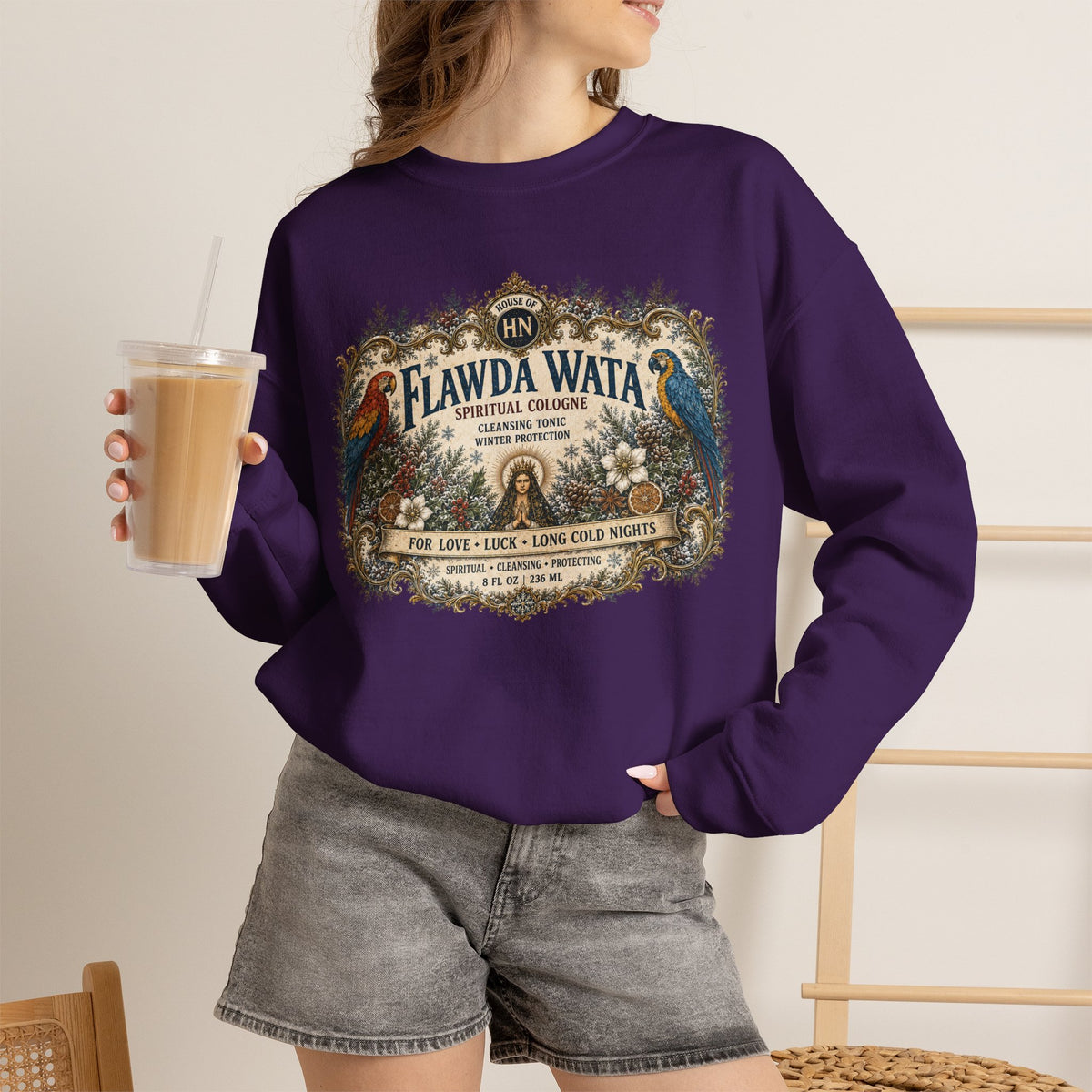 Hexa Noir Flawda Wata Winter Herbal Apothecary Design