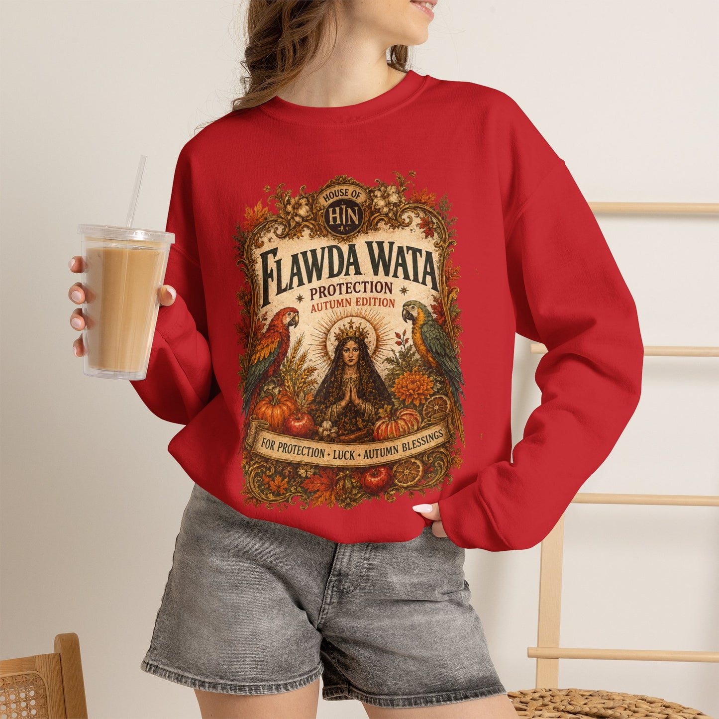 Hexa Noir Flawda Wata Fall Herbal Apothecary  Design