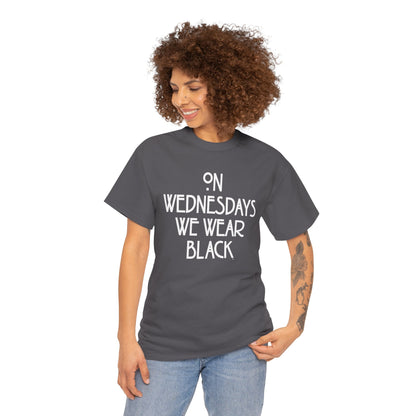 On Wednesdays We Wear Black T‑Shirt