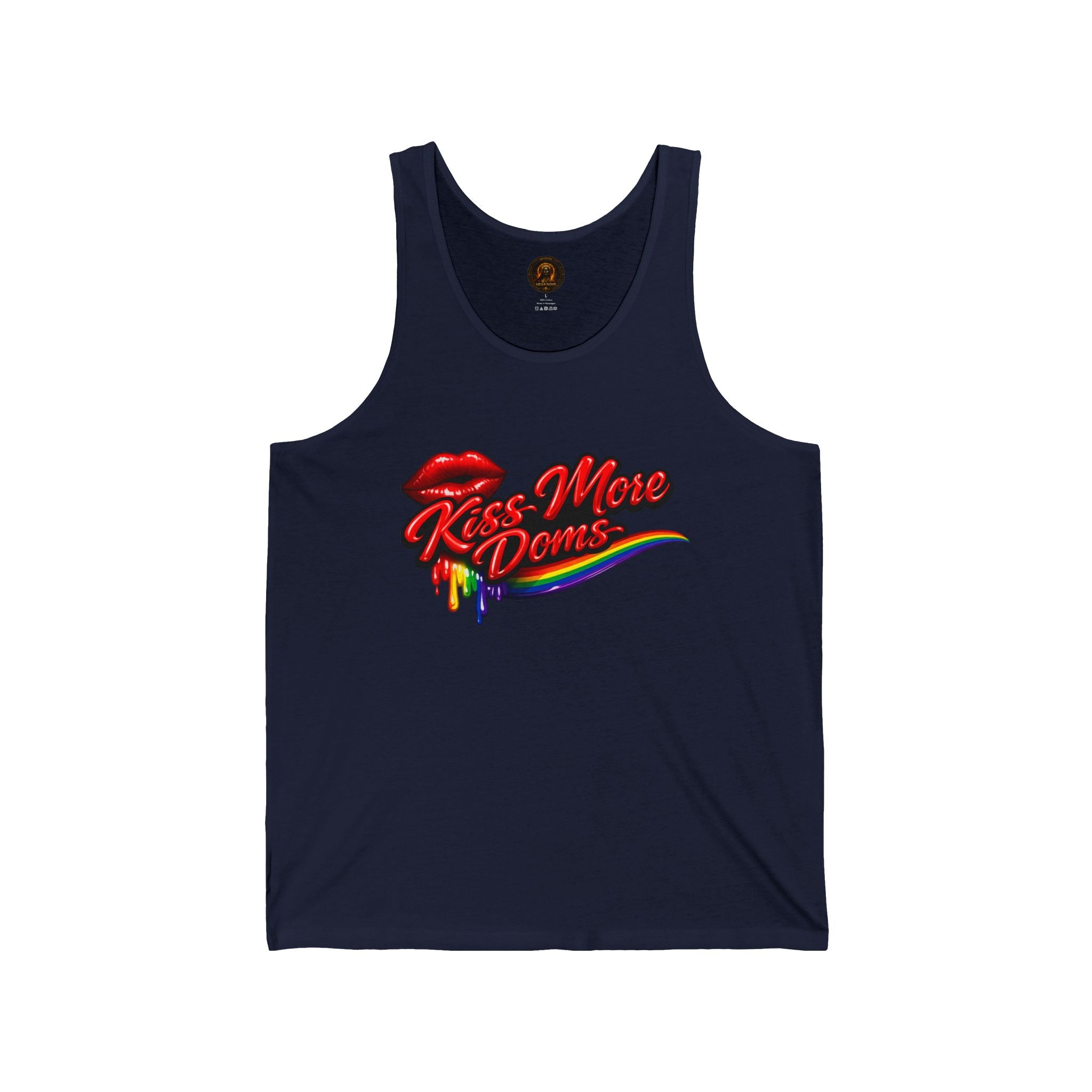 Kiss More Doms Pride Tank | Hexa Noir Pride '26