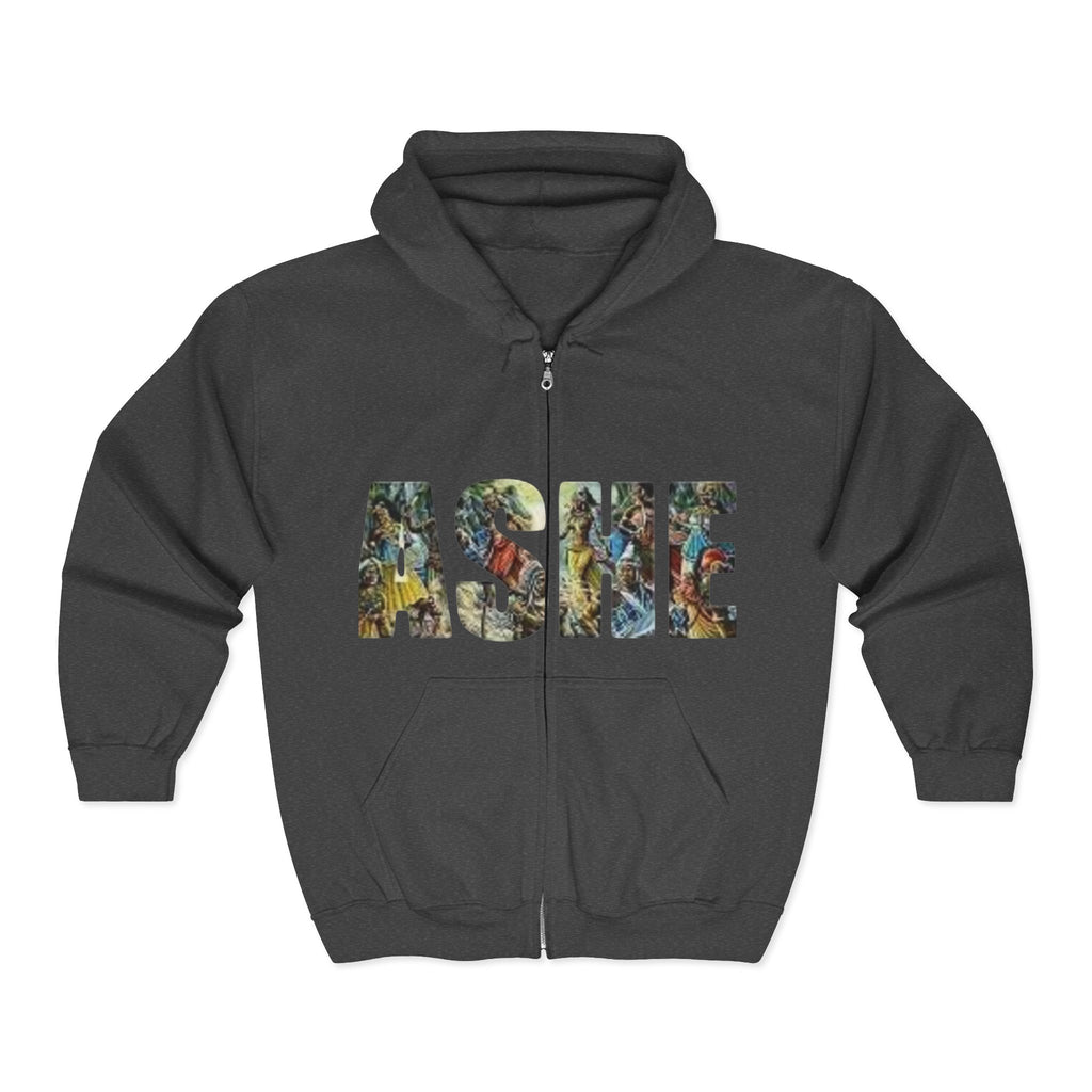 Ashe Graphic Zip Hoodie