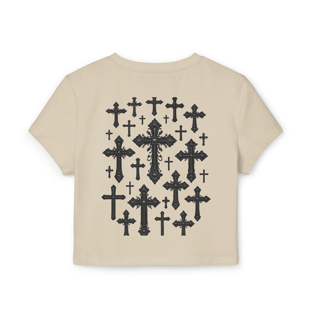 Holy Water Women's Baby Tee, Holy Pressure.