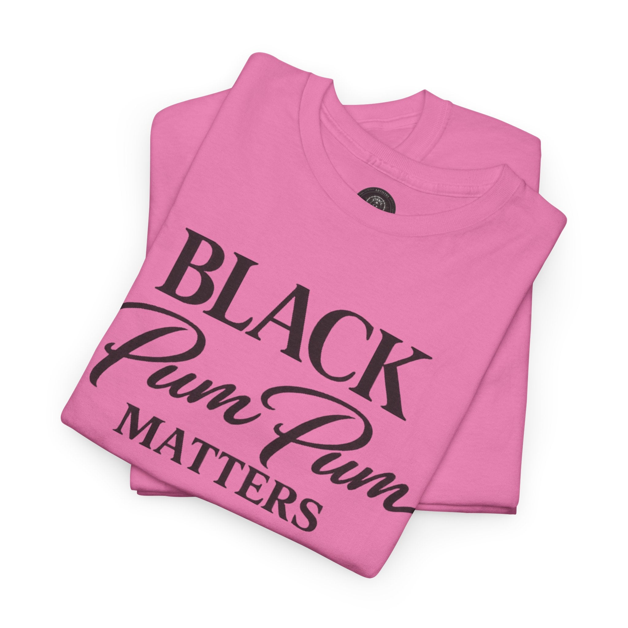 House of H/N Tee BLACK PUM PUM MATTERS