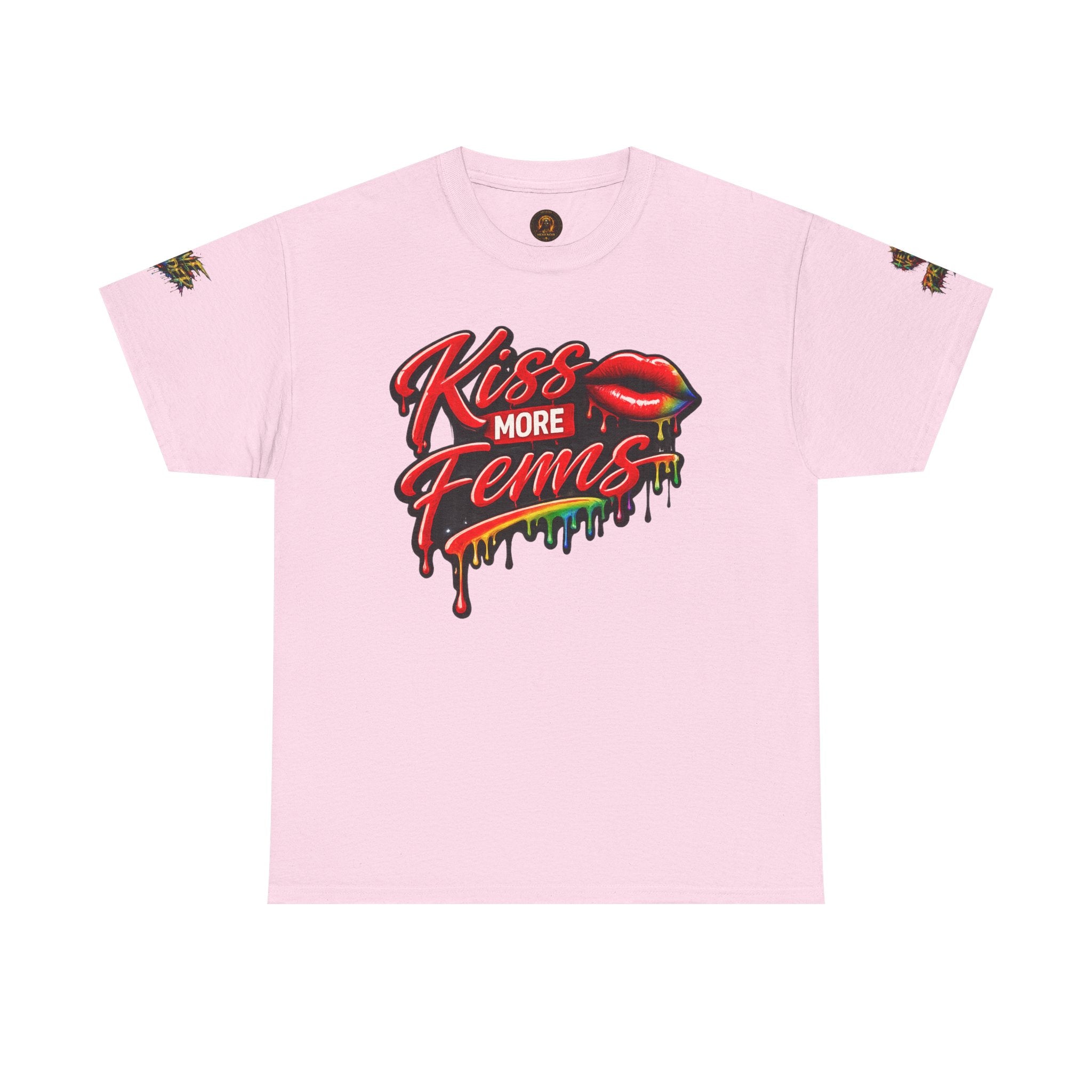 Kiss More Fems Pride Tee | Hexa Noir Pride '26 Collection