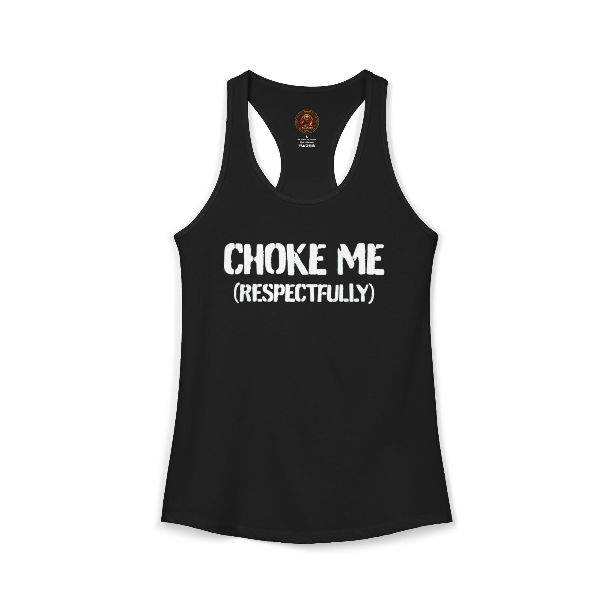 HΞXA Racerback Tank – White