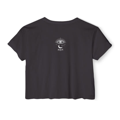 Corporate Dropout Crop Top — Gothic Festival Women's Crop Tee