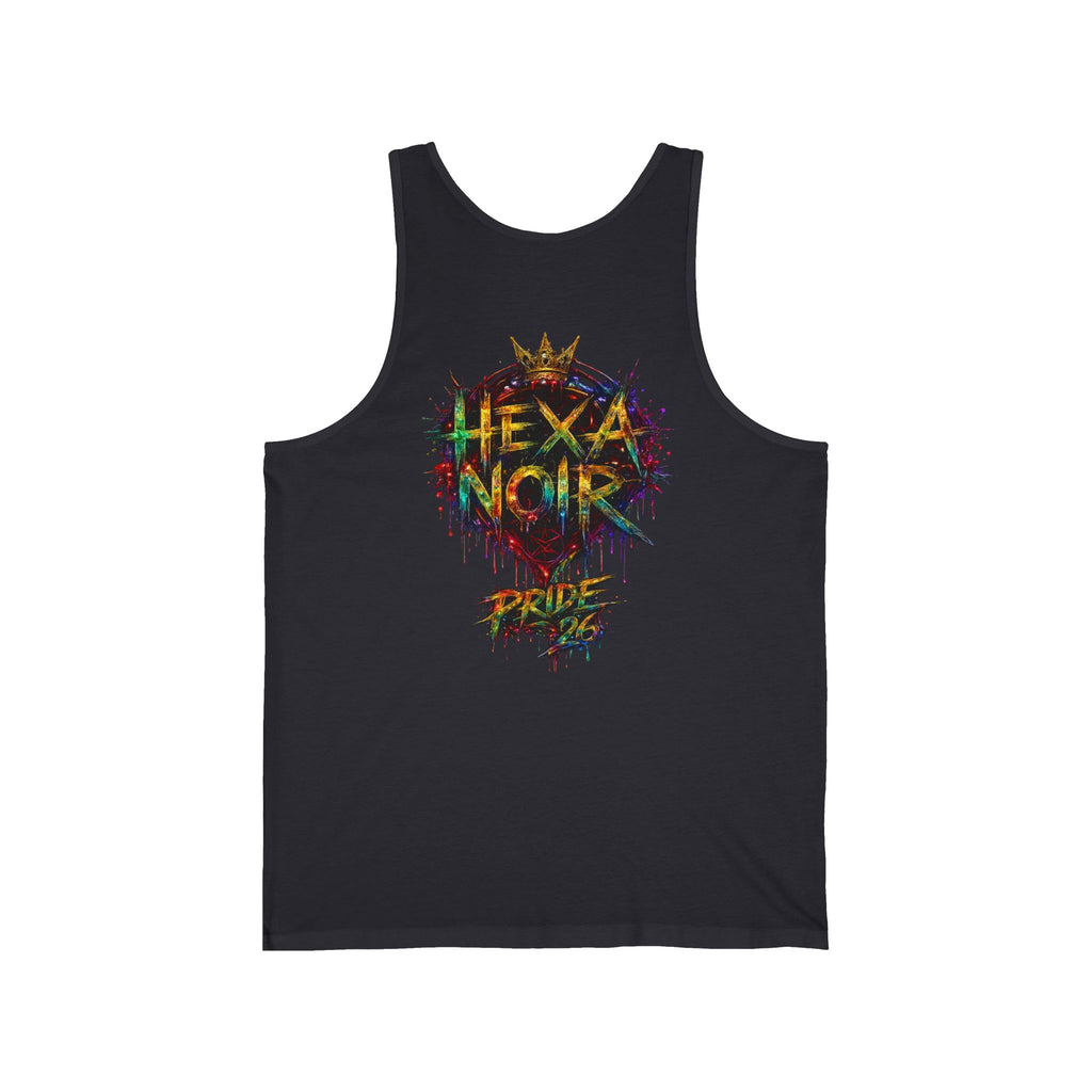 Kiss More Trans Guys Rainbow Tank| Hexa Noir Pride '26