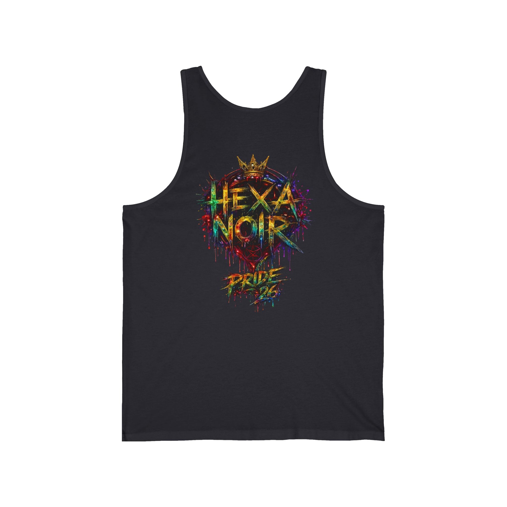 Kiss More Trans Guys Rainbow Tank| Hexa Noir Pride '26