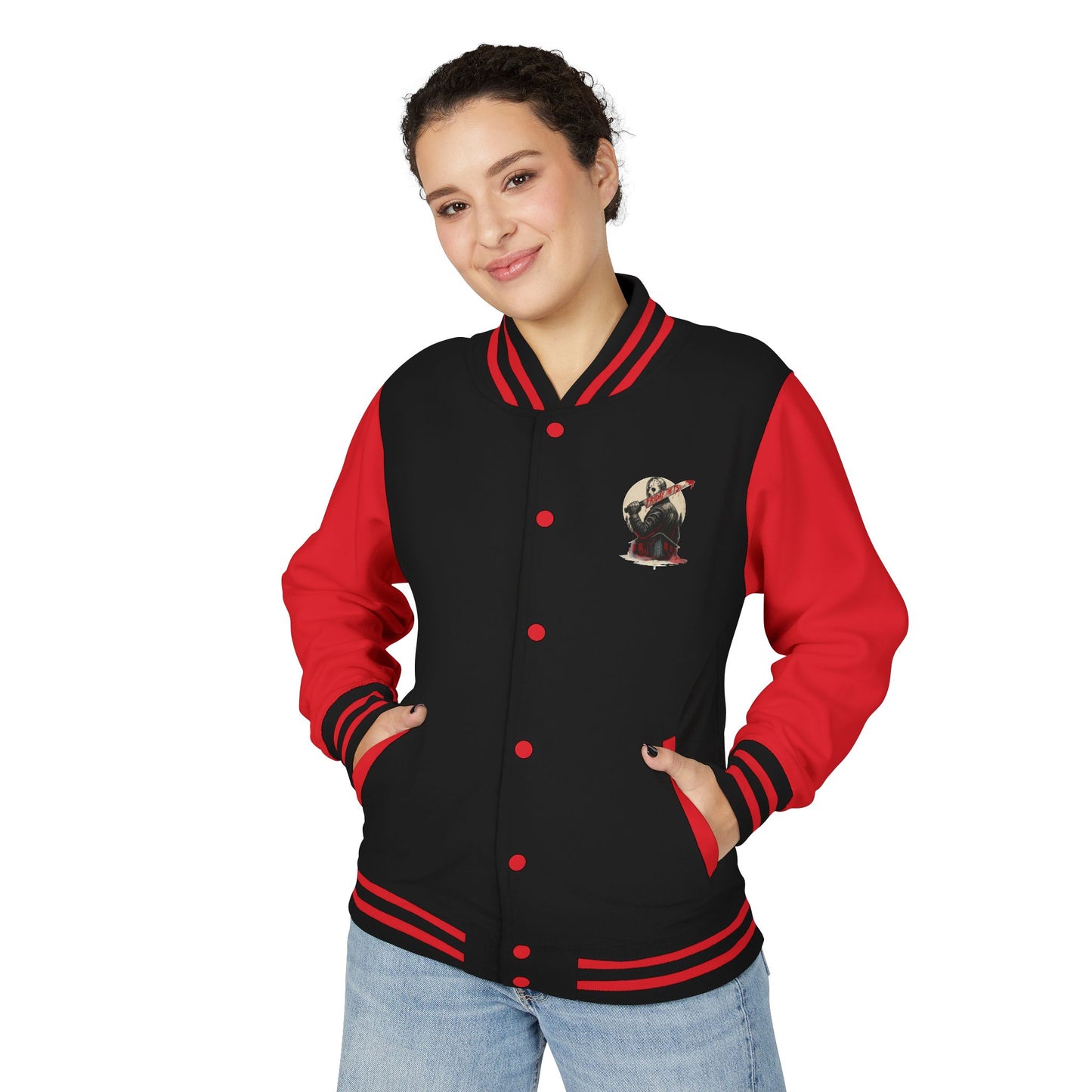Friday the 13th Horror Movie Fans-Letterman Jacket