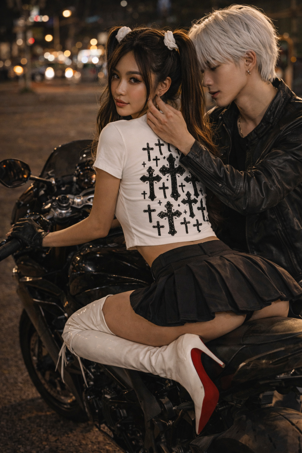 Holy Water Women's Baby Tee, Holy Pressure.