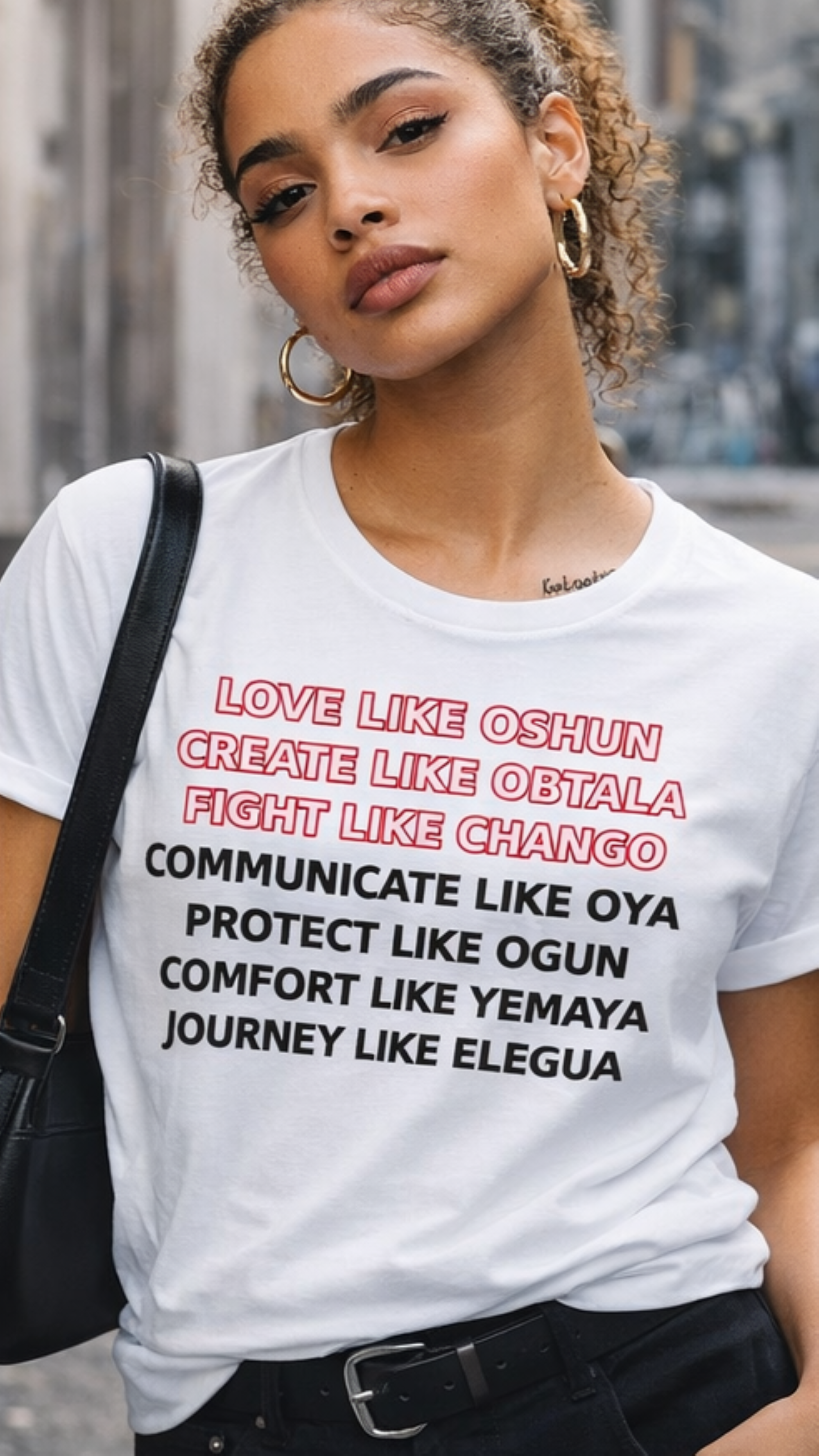 Orisha Unisex Cotton Graphic T-Shirt