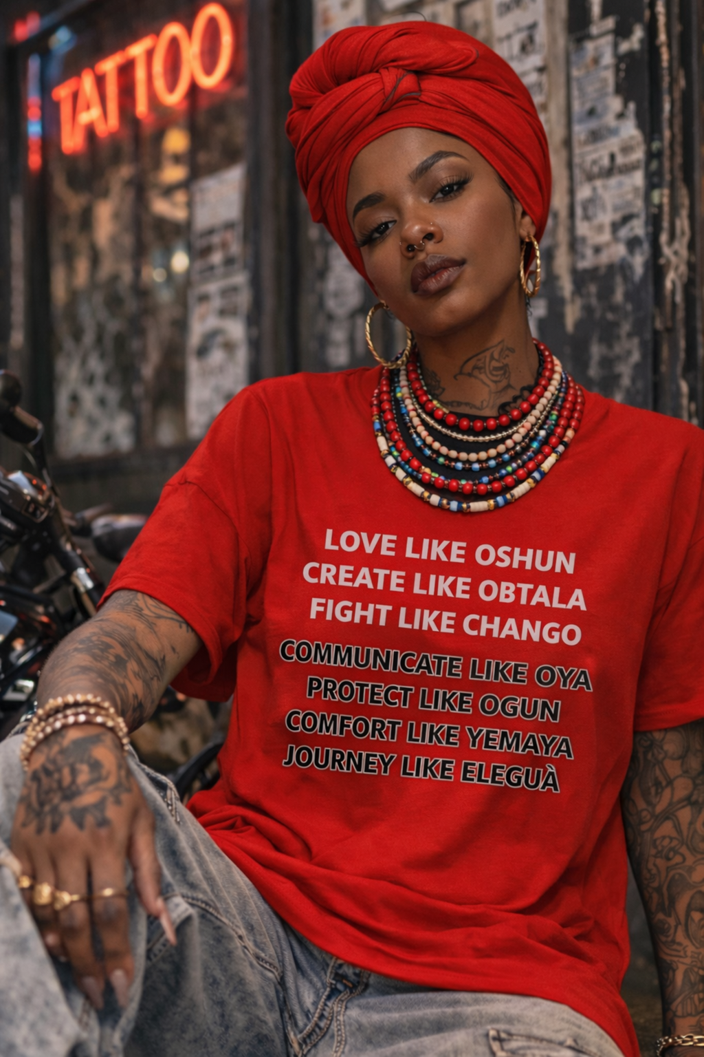 Orisha Unisex Cotton Graphic T-Shirt