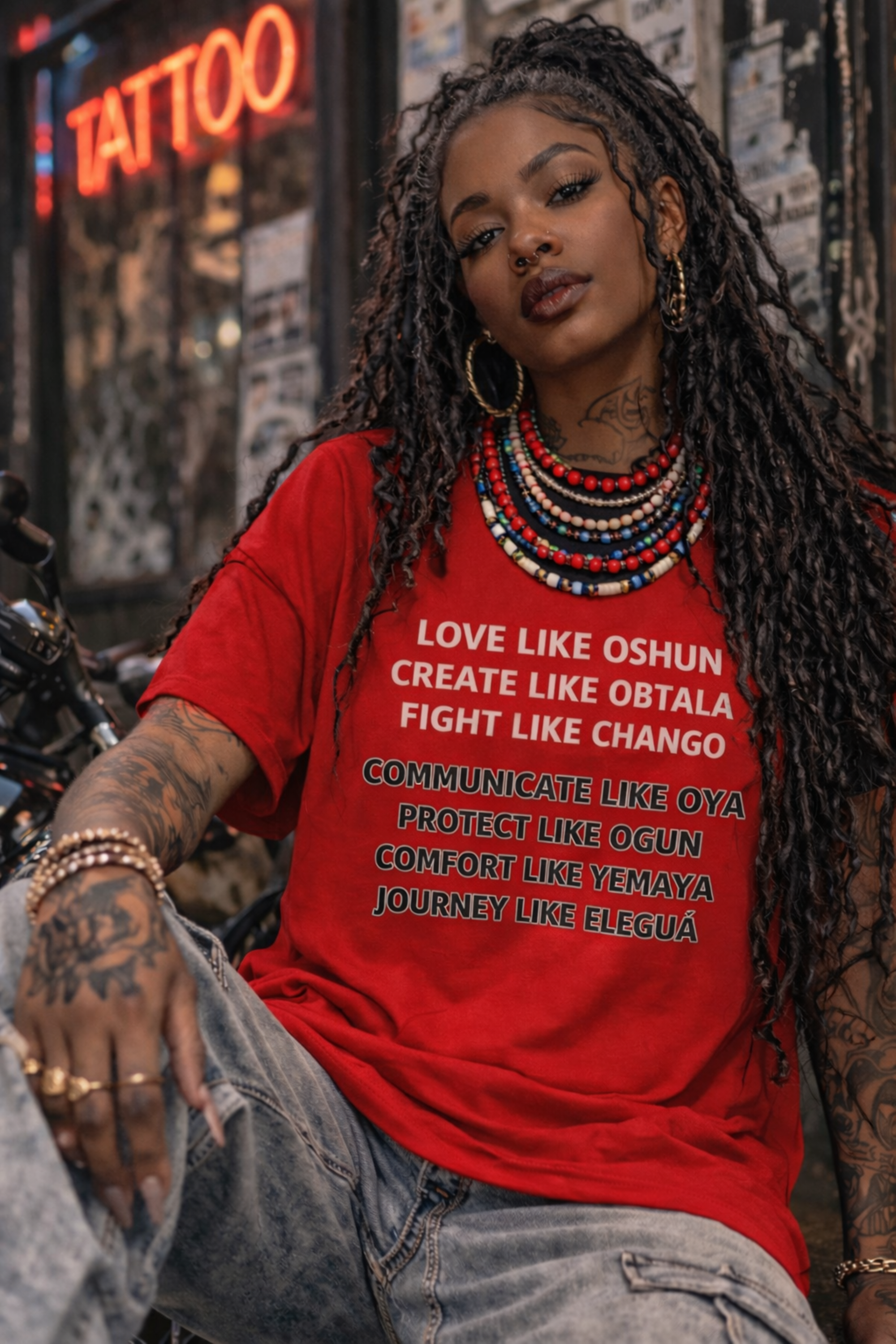 Orisha Unisex Cotton Graphic T-Shirt