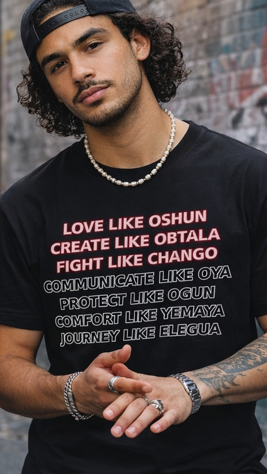 Orisha Unisex Cotton Graphic T-Shirt