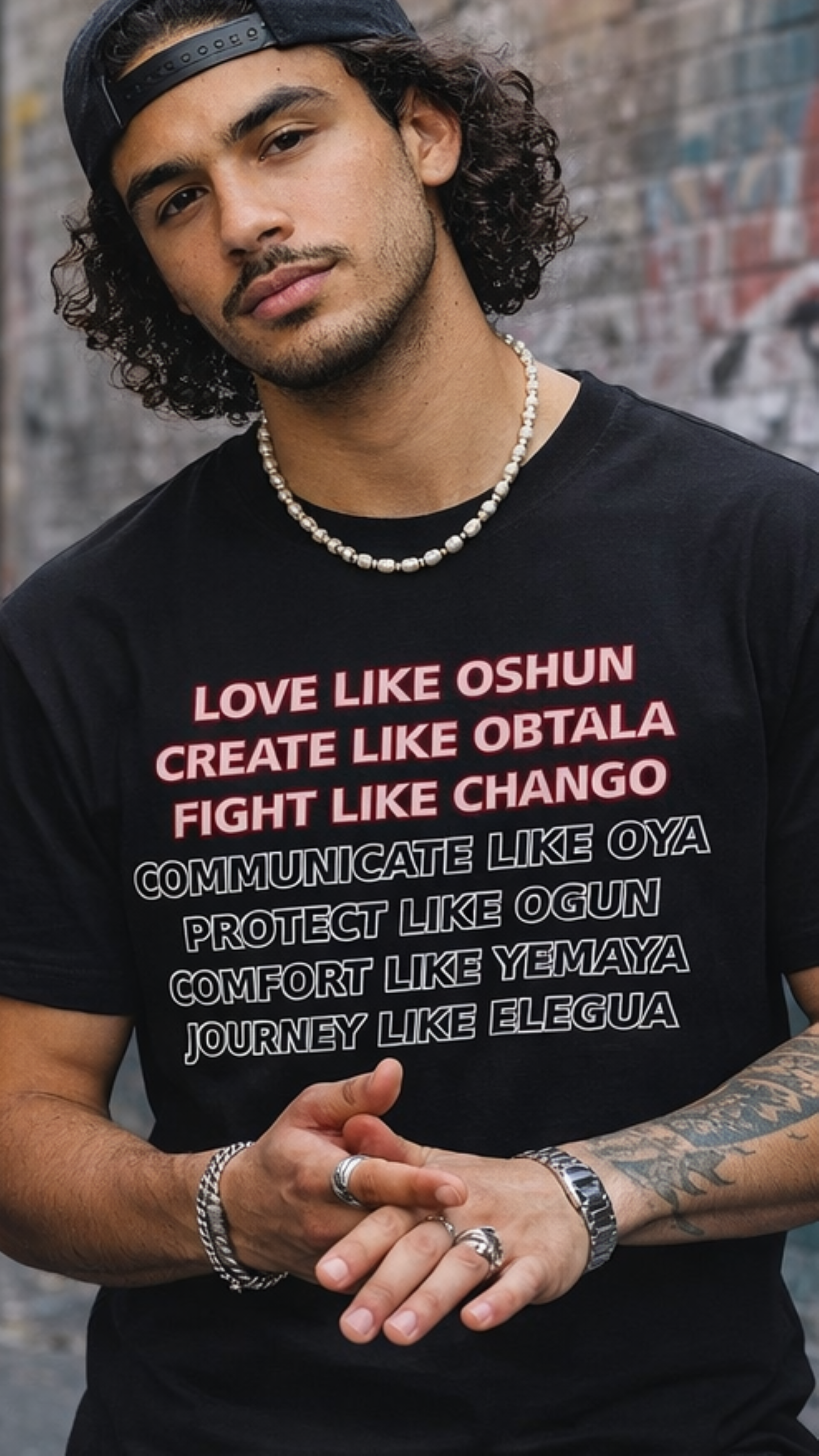 Orisha Unisex Cotton Graphic T-Shirt
