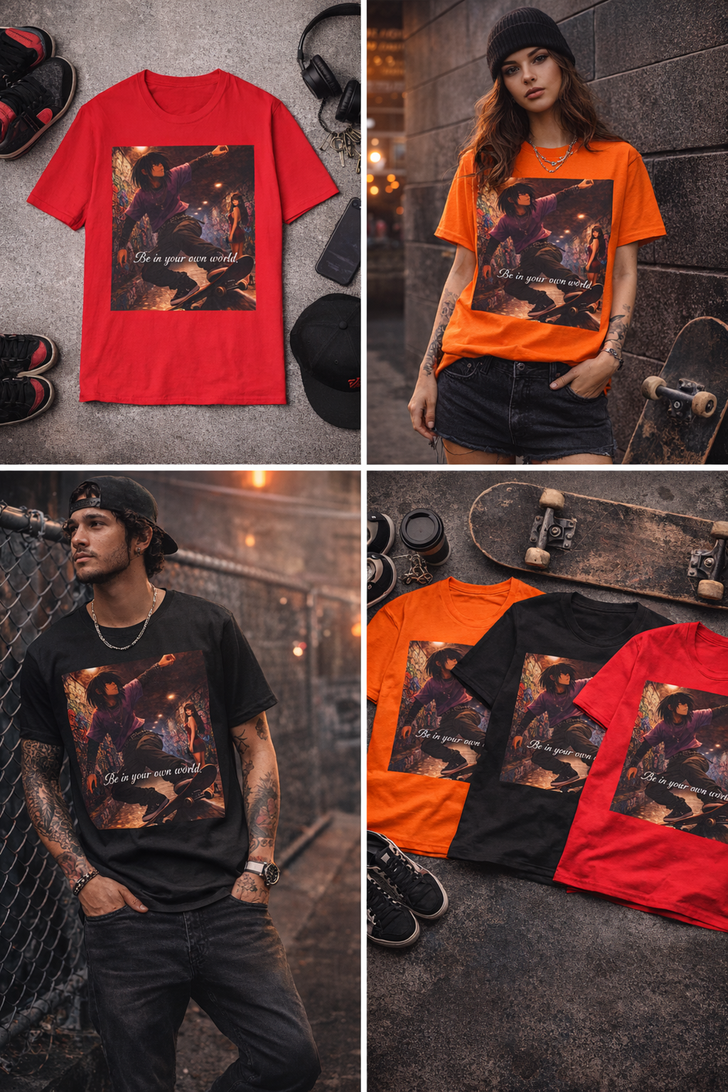 Be In Your Own World T-Shirt