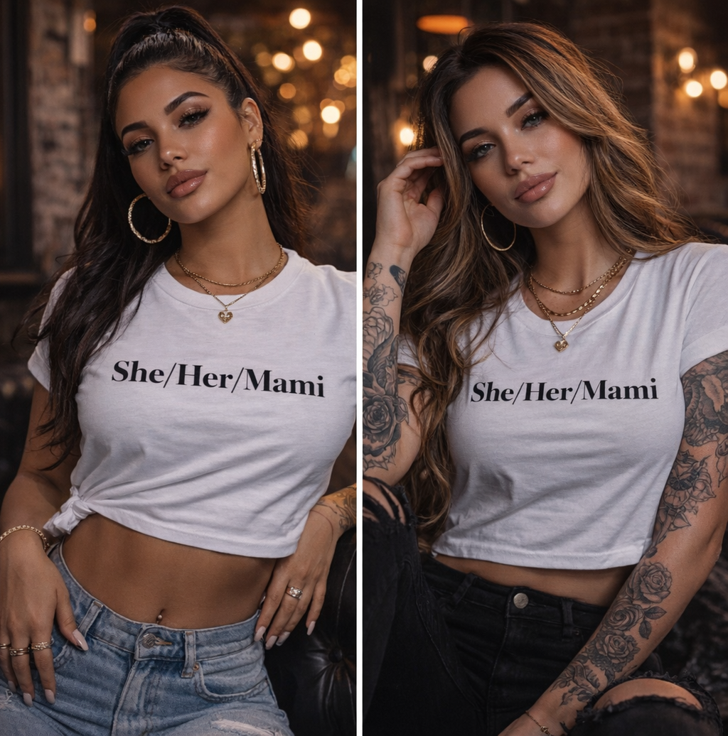 She/Her/Mami Unisex Heavy Cotton Tee