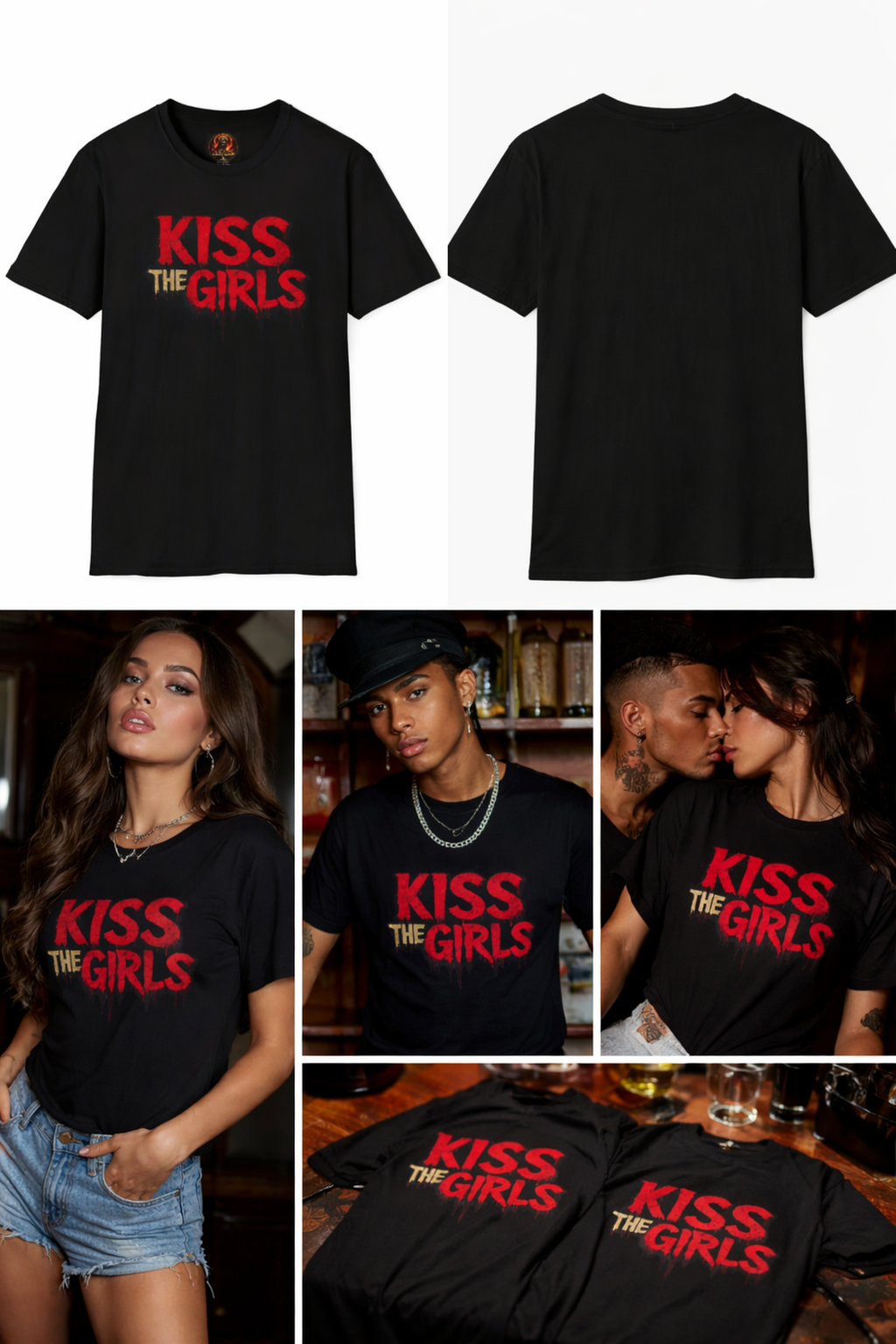 Kiss The Girls Graphic T-Shirt