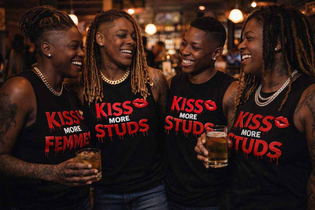 Kiss More Studs T-Shirt