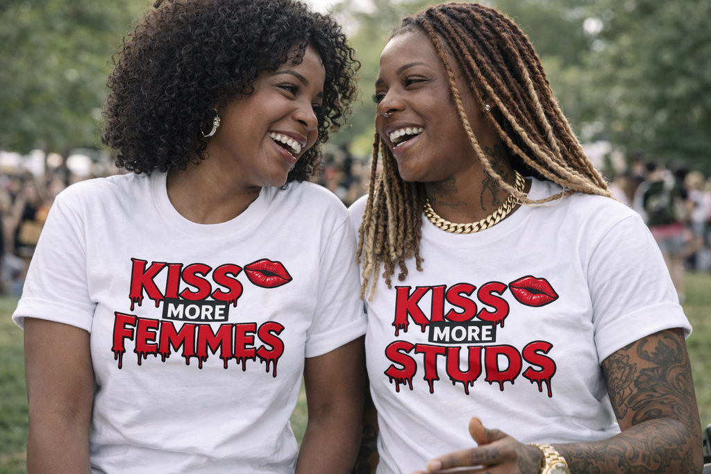Kiss More Studs T-Shirt