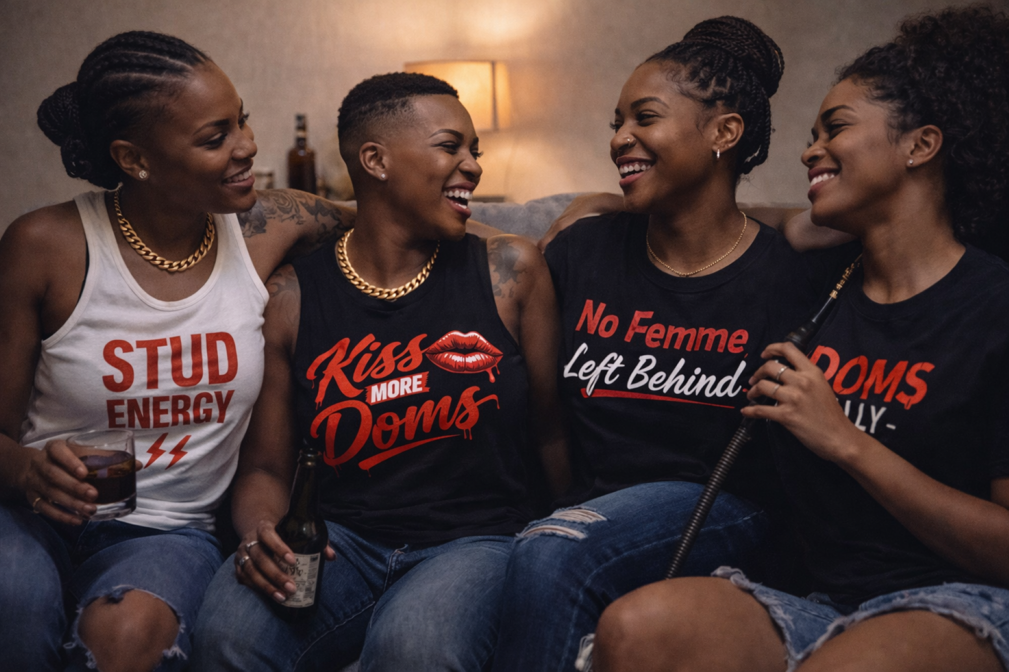 Kiss More Doms Graphic T-Shirt