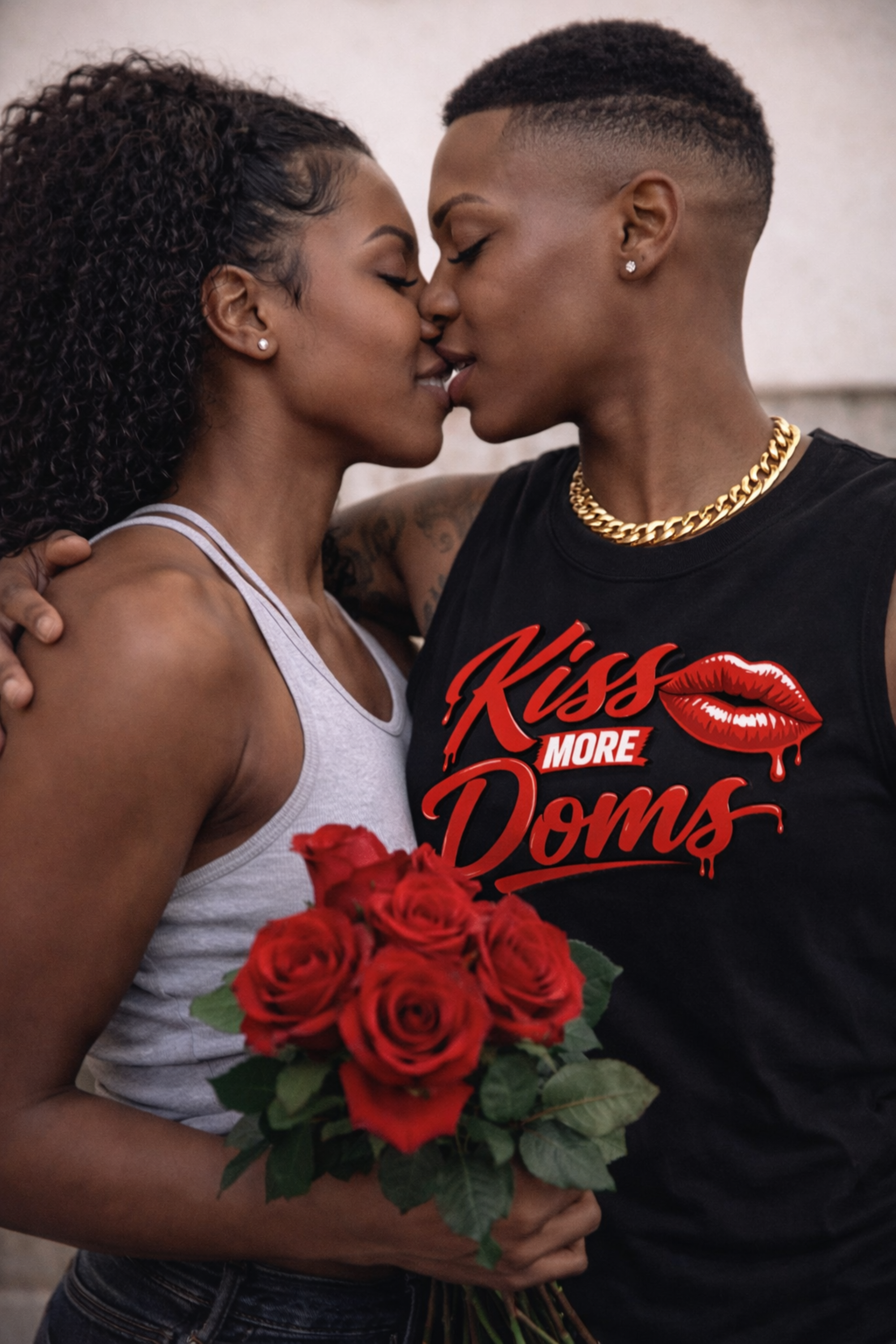 Kiss More Doms Graphic T-Shirt