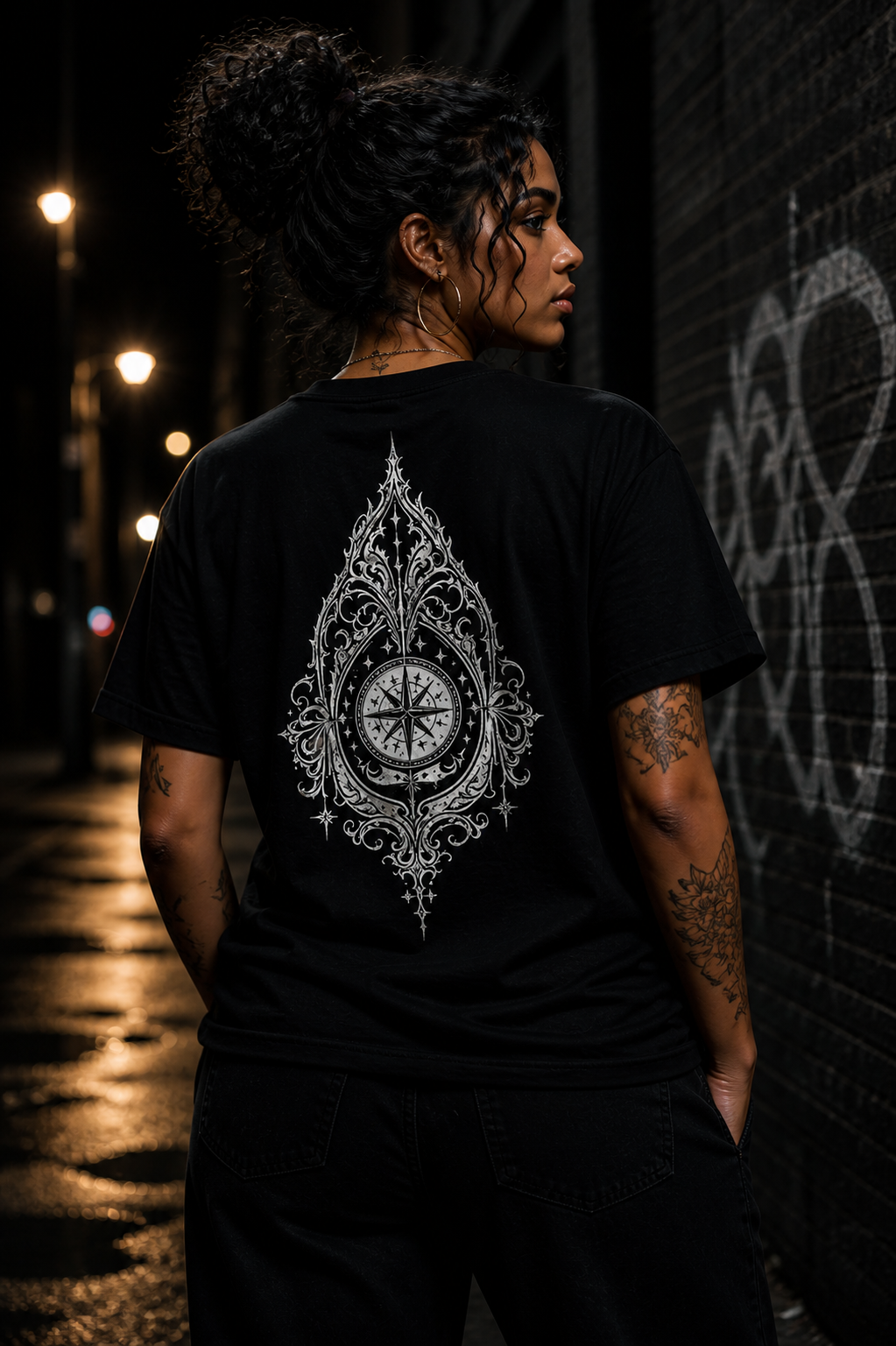 Corporate Dropout Crop Top — Gothic Festival Tee